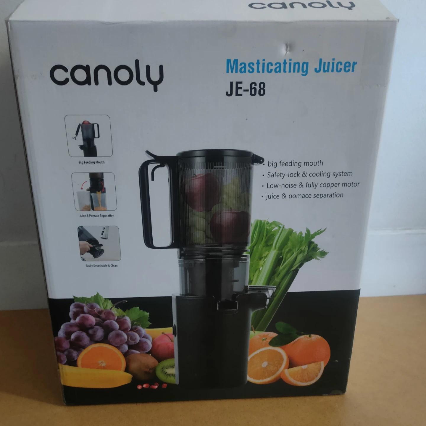 MOS: Canoly Masticating Juicer JE-68