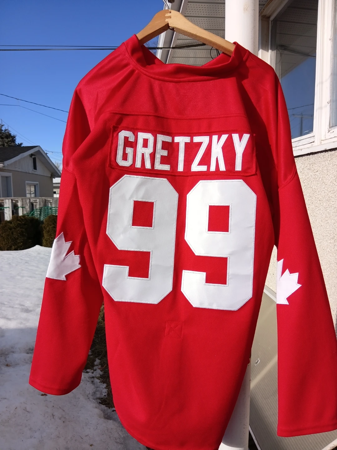 Wayne Gretzky #99 Canada Hockey Jersey