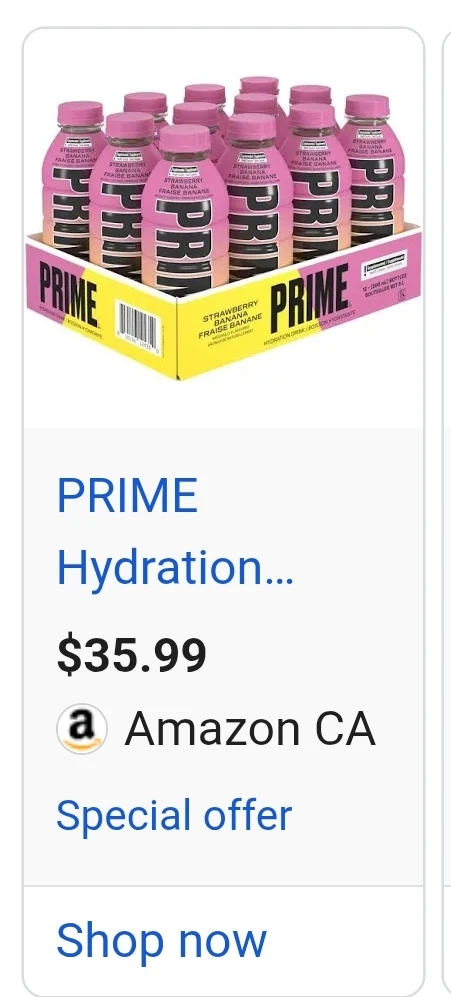PRIME Hydration Strawberry Banana 12 Pack - photo 4