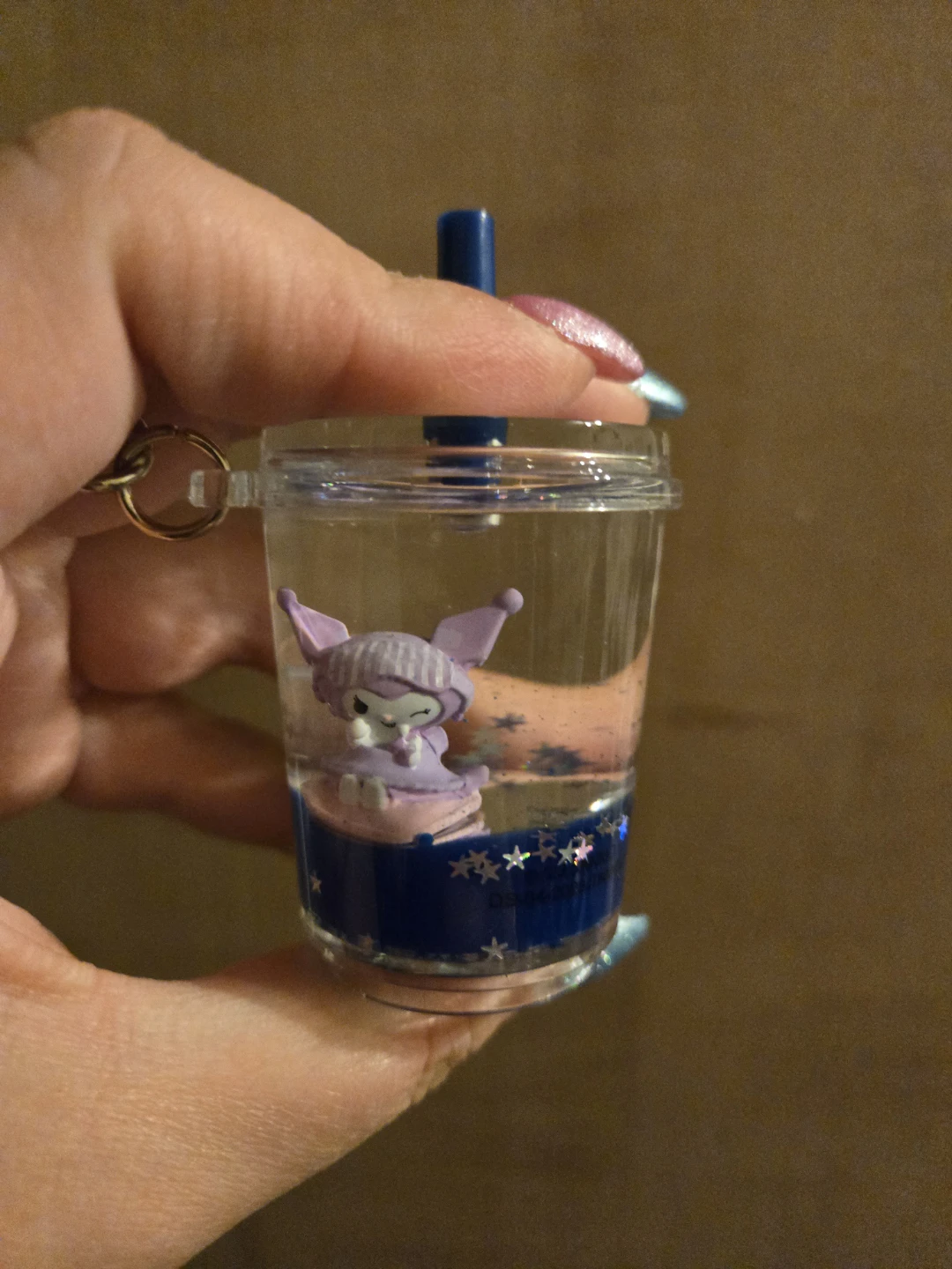 Sanrio Kuromi Tumbler Keychain - photo 3
