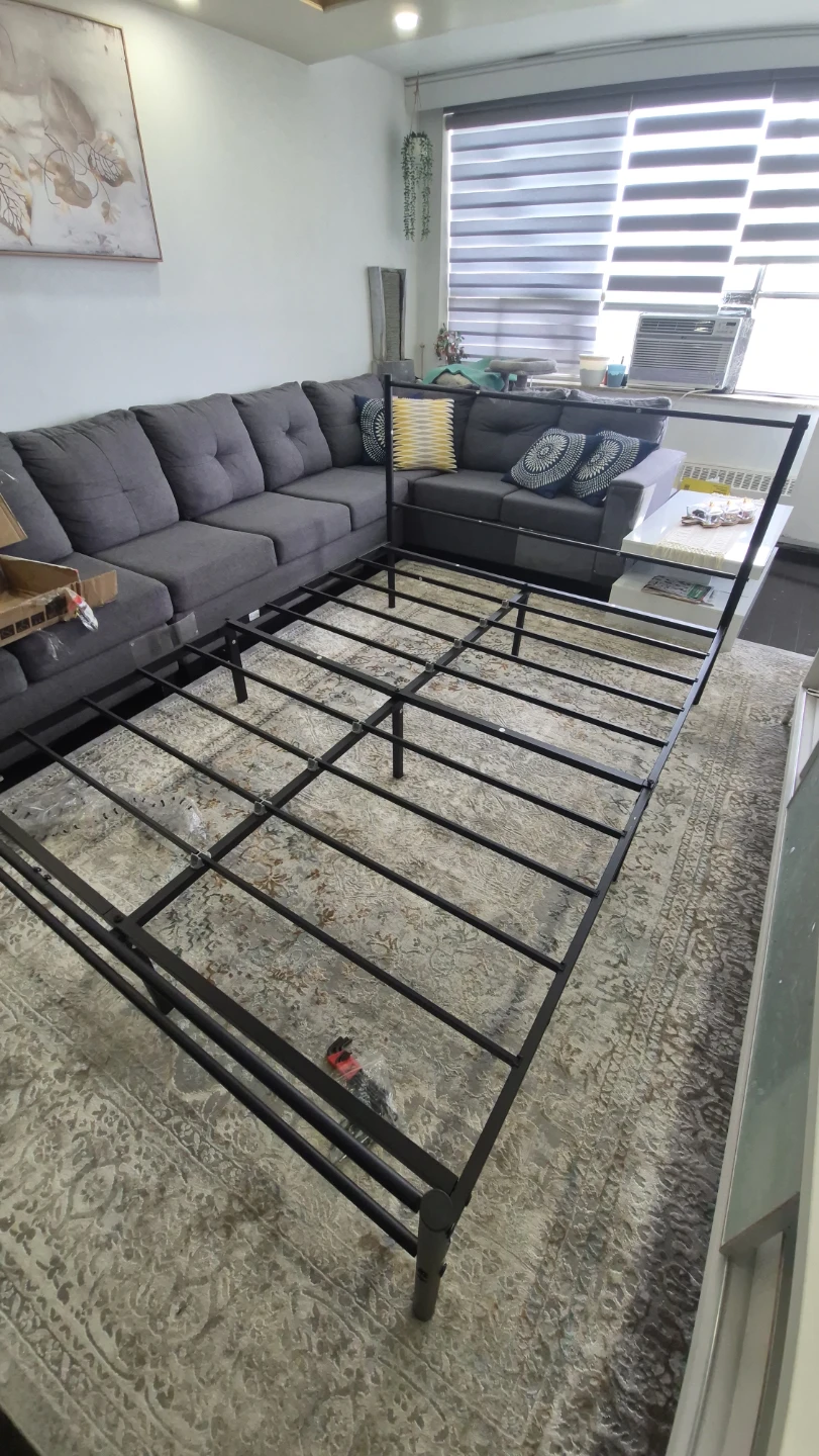 Black Metal Bed Frame
