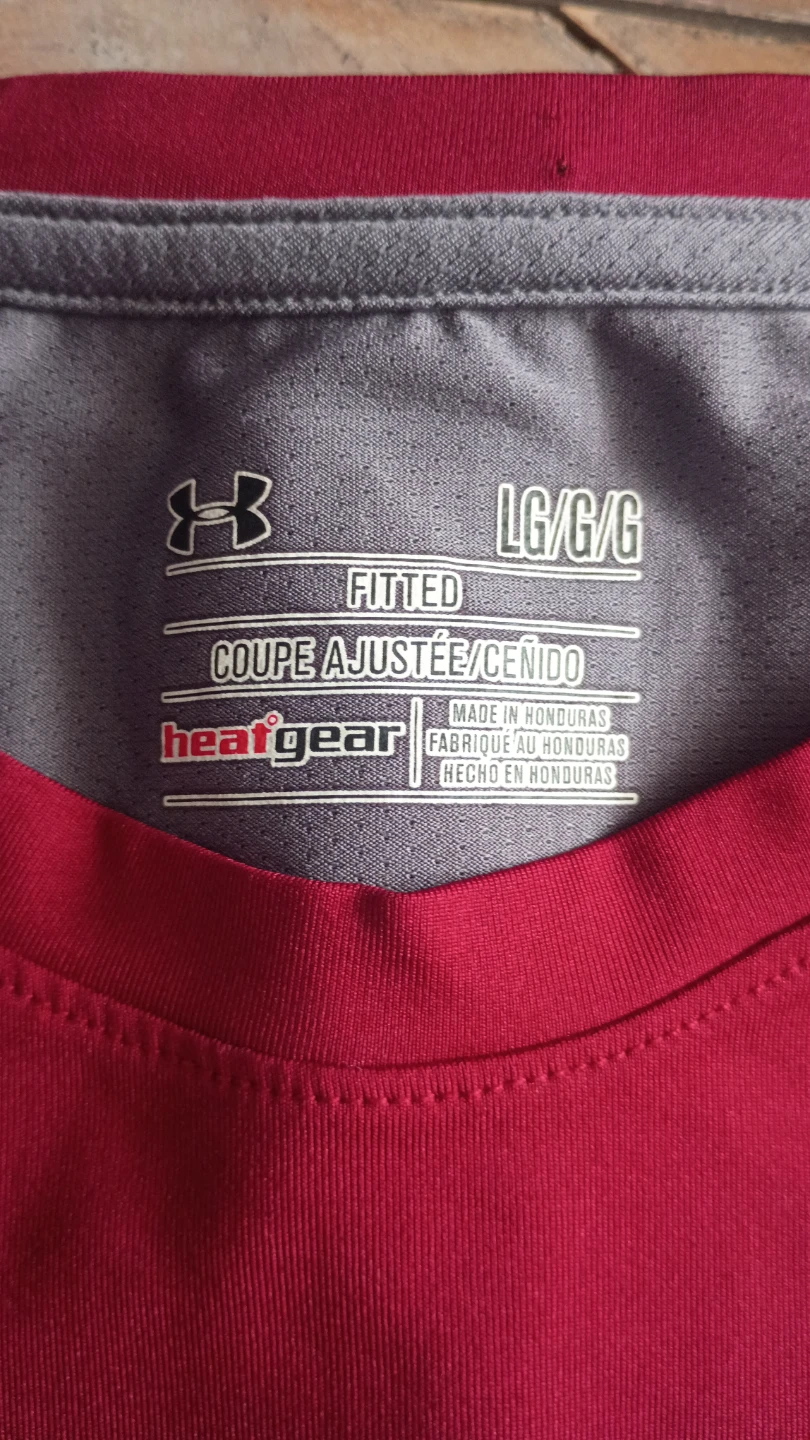 Under Armour Washington State Cougars HeatGear T-Shirt LG - photo 2