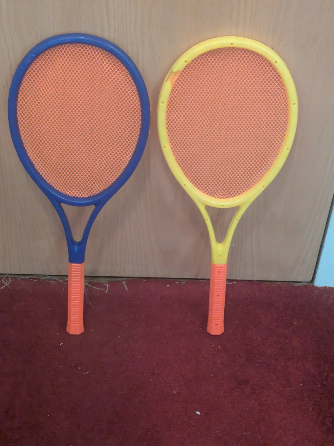 Pair of Plastic Rackets