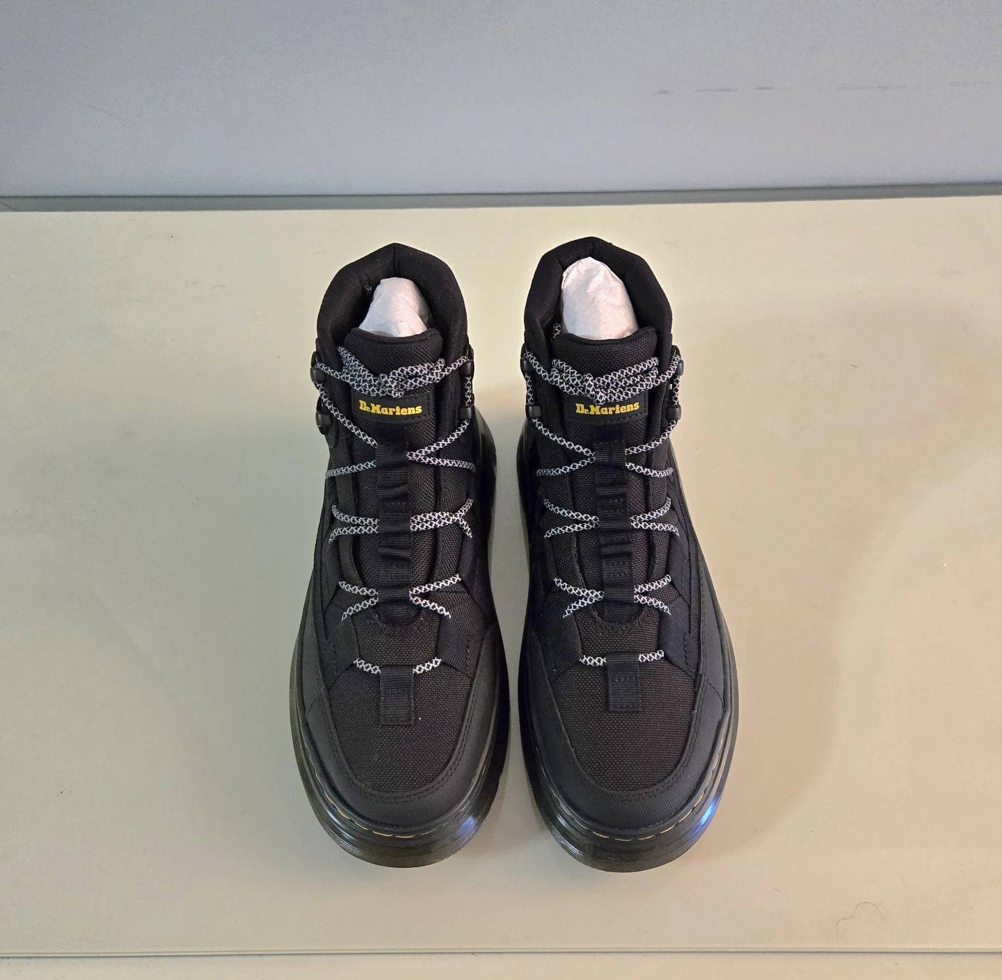 Dr. Martens AirWair Black Boots with Bouncing Soles