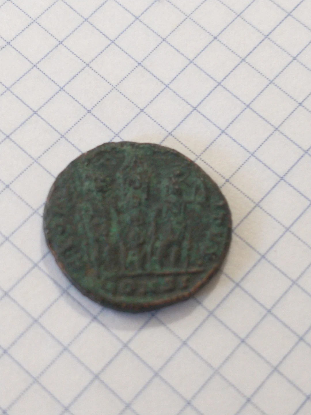 Nice 337-350 AD Constans ancient Roman coin - photo 4
