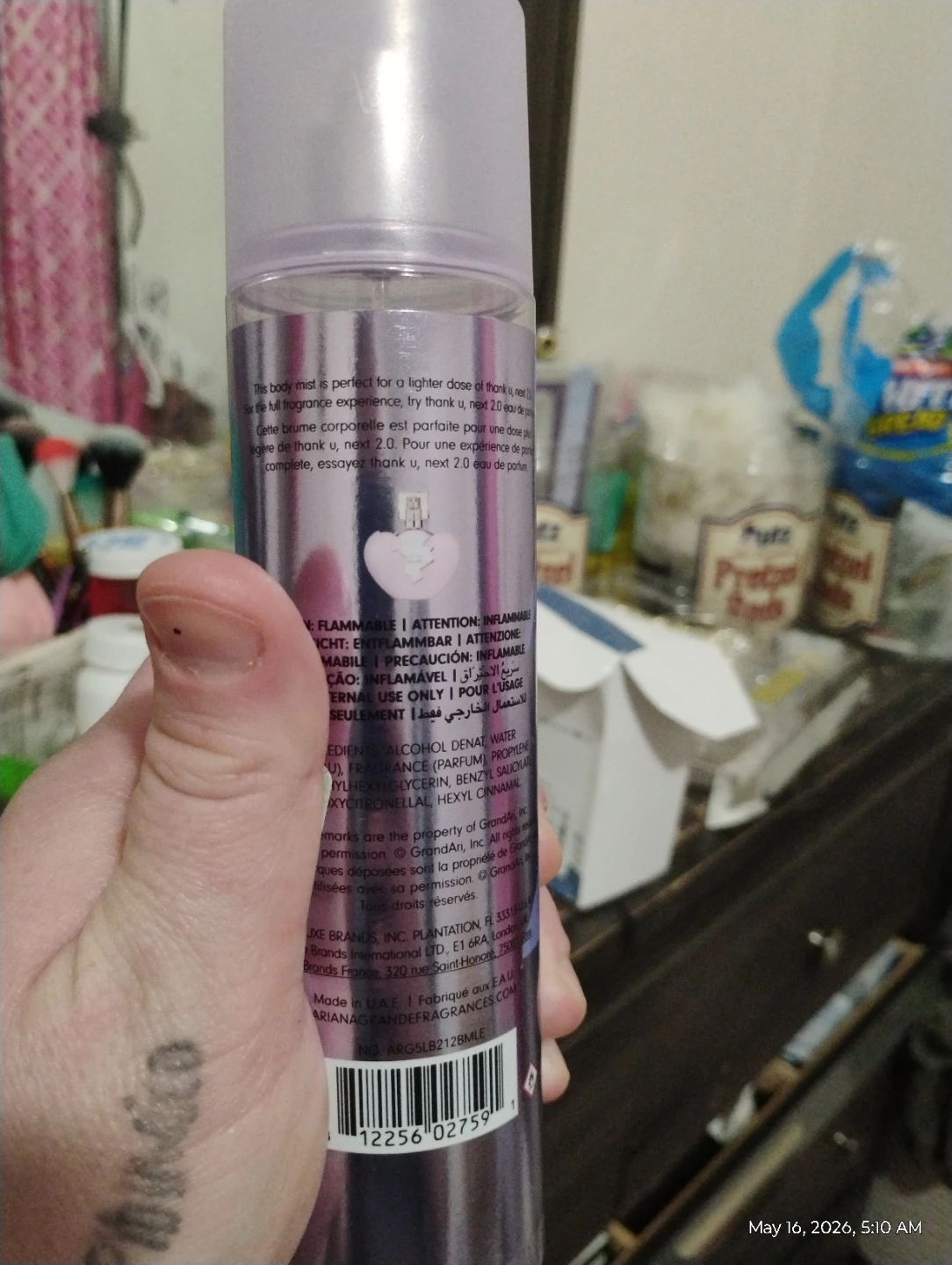 Ariana Grande Thank U, Next 2.0 Body Mist 8 oz - photo 2