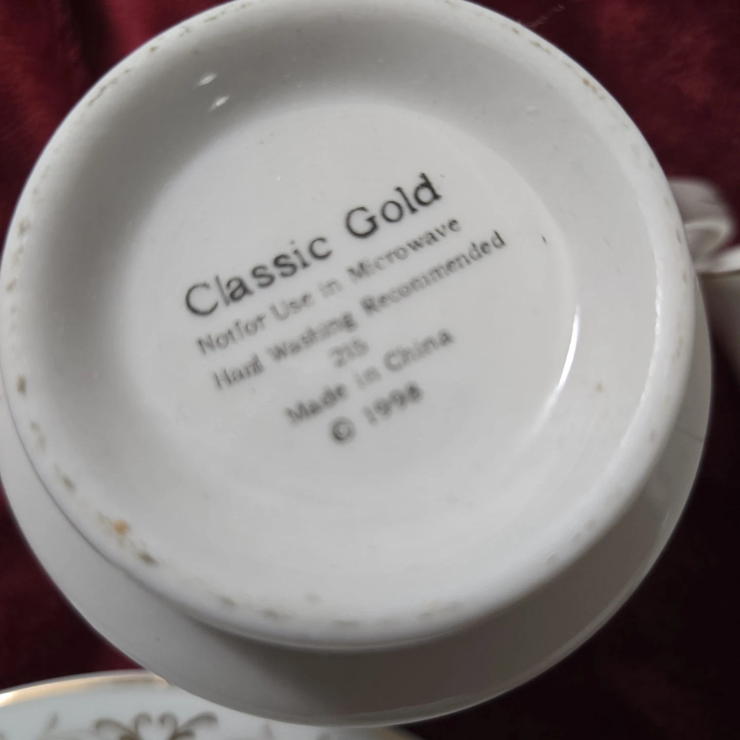 * FREE * Rose China Ashford Teacup and Saucer Set - photo 4