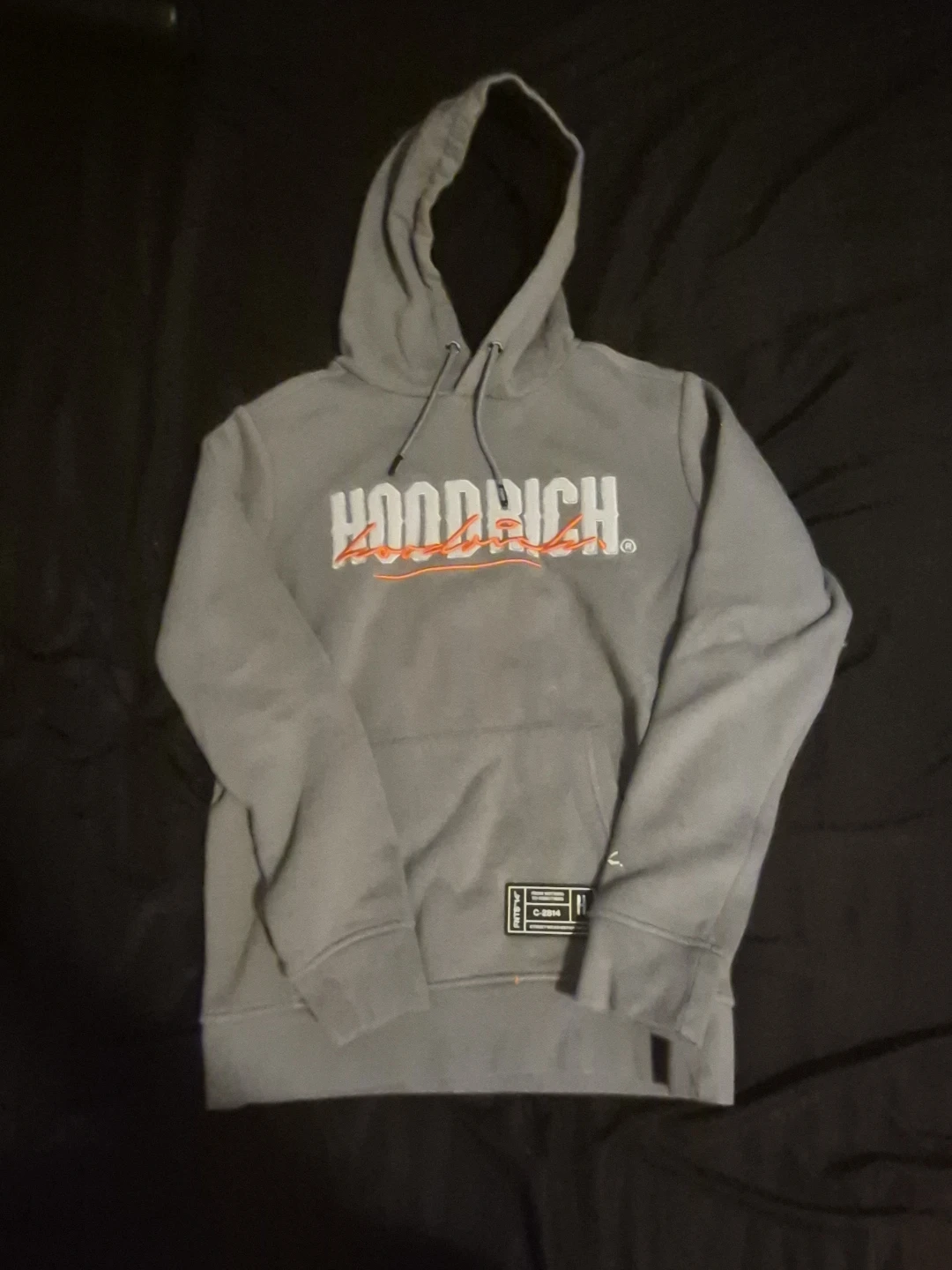 Hoodrich Grey Hoodie Size XS