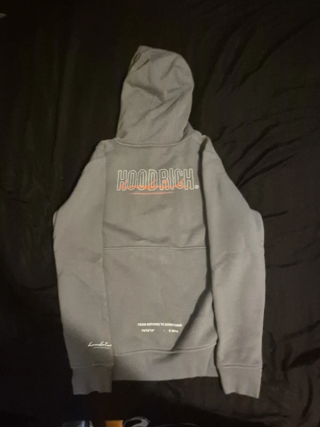 Hoodrich Grey Hoodie Size XS - photo 2