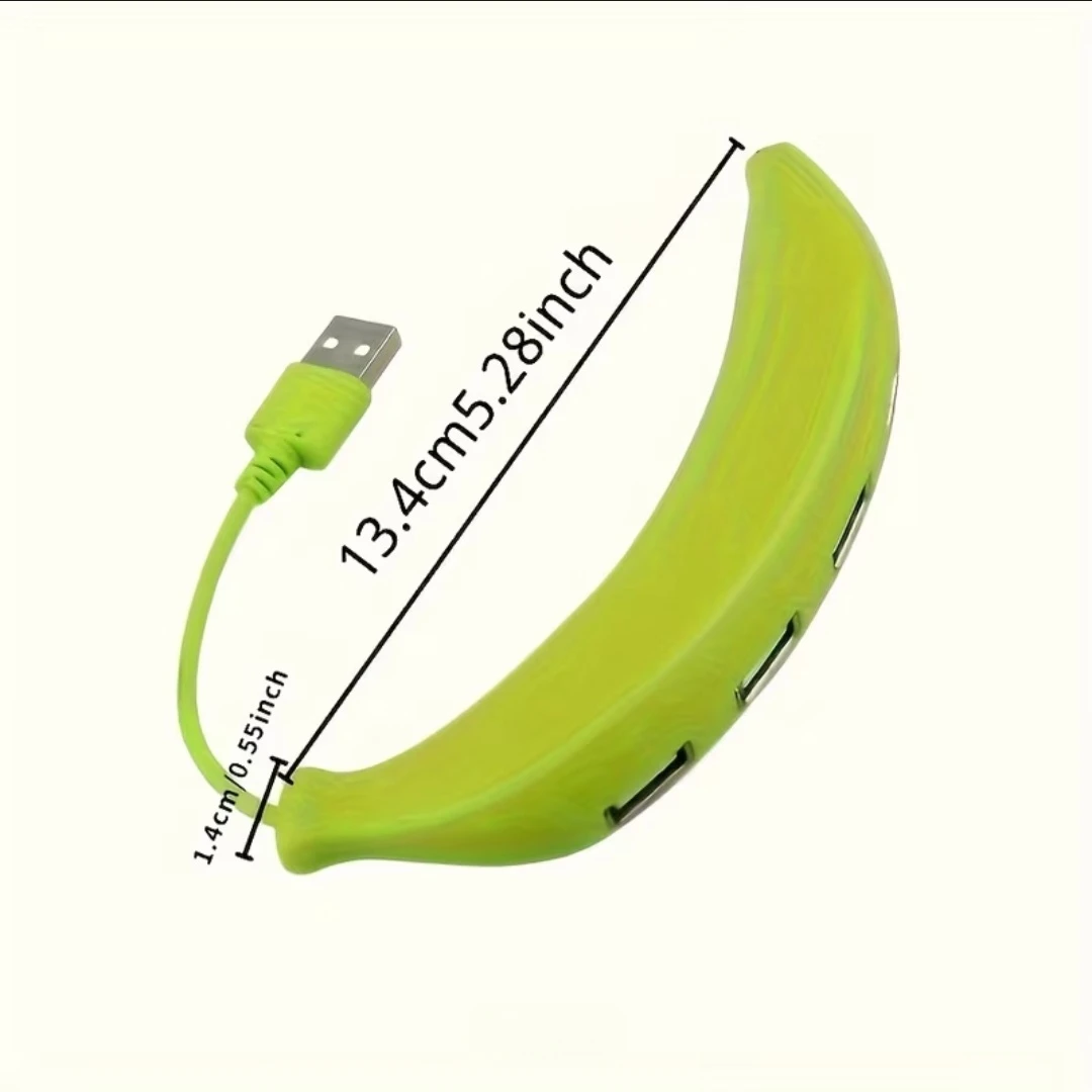 Banana Shaped USB Hub - 4 Ports. * Brand New* - photo 3
