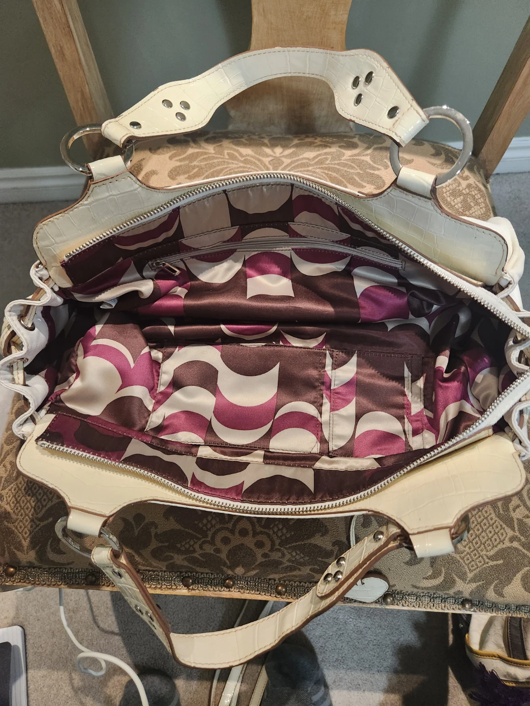 White Guess Hand and shoulder bag - photo 4