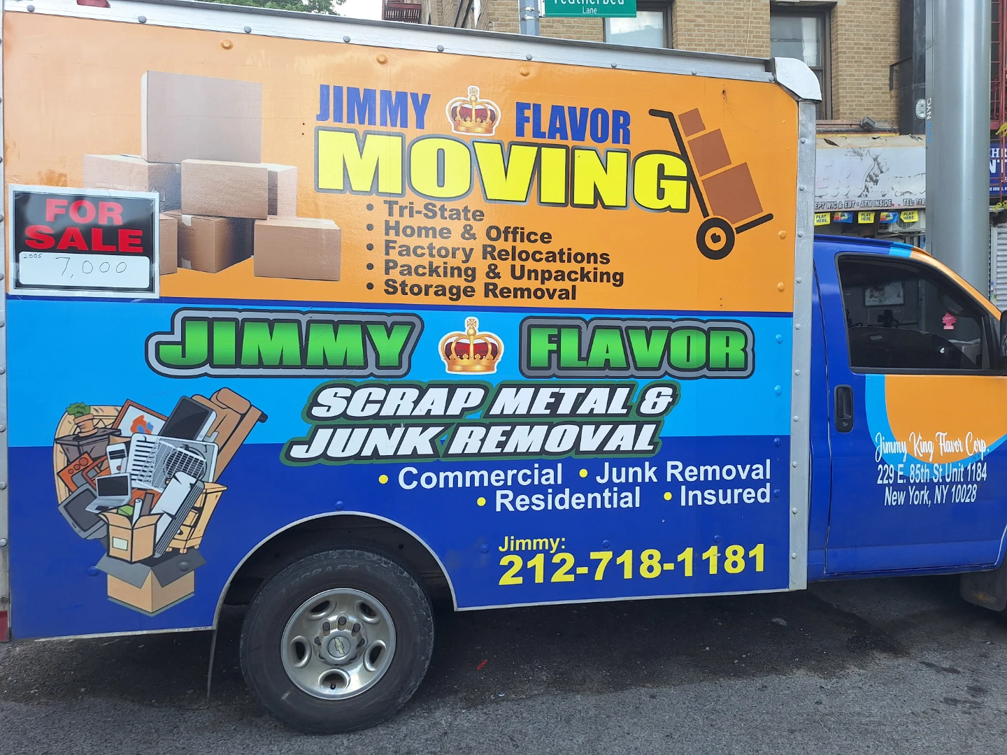 Jimmy Flavor Moving Truck