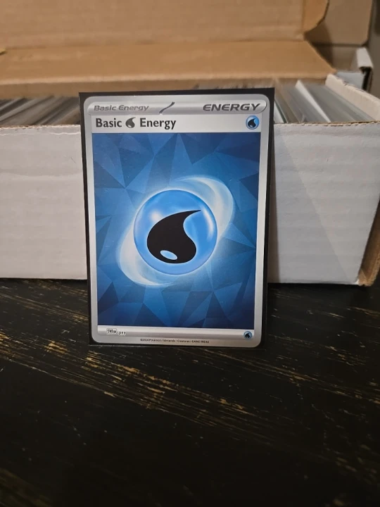 Pokémon Basic Water Energy Card
