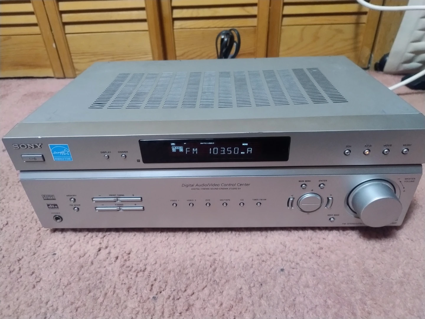 Sony STR-K760P FM Stereo/FM-AM Receiver