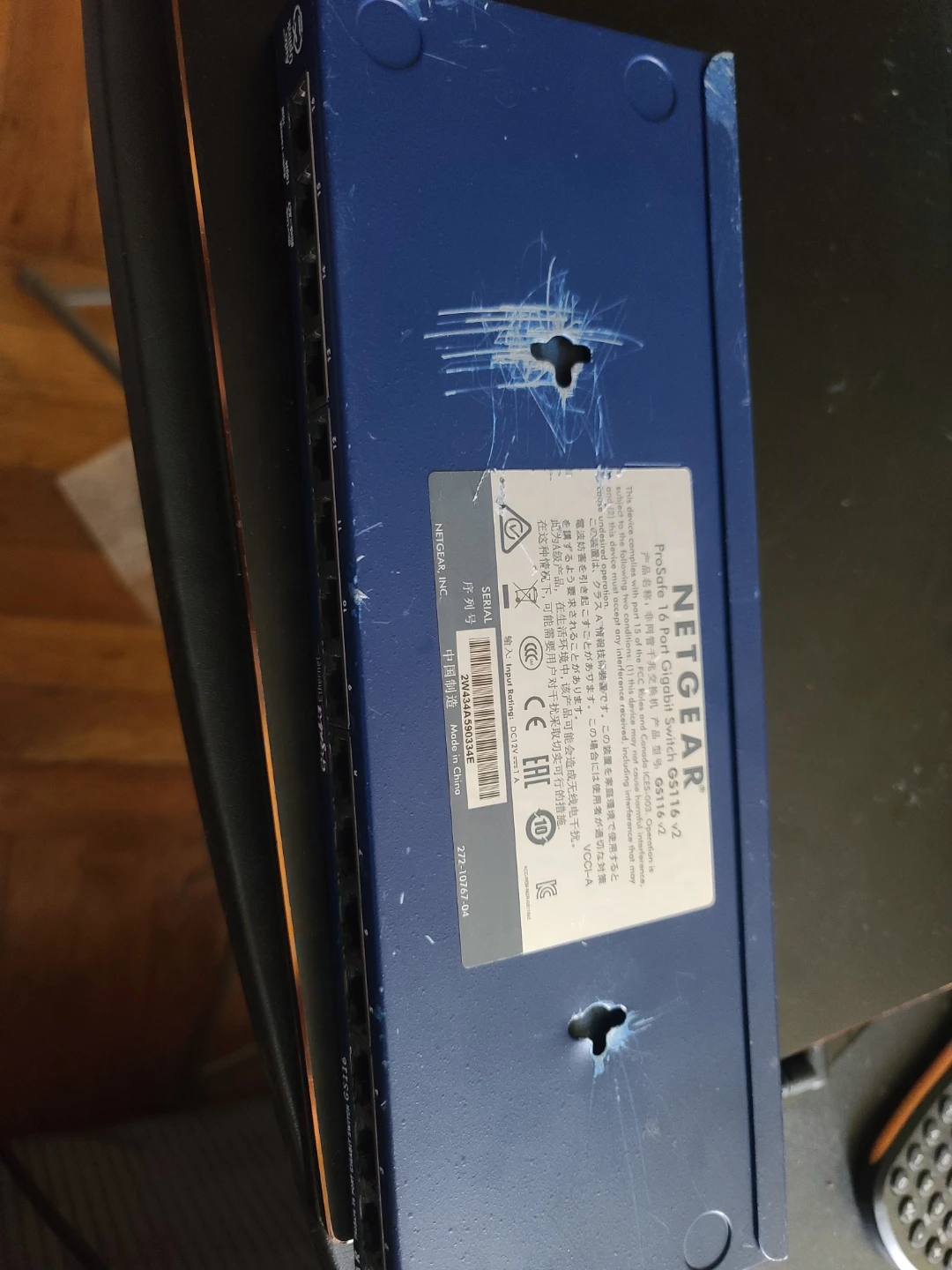 Netgear ProSafe 16 Port Gigabit Ethernet Switch GS116 - photo 2
