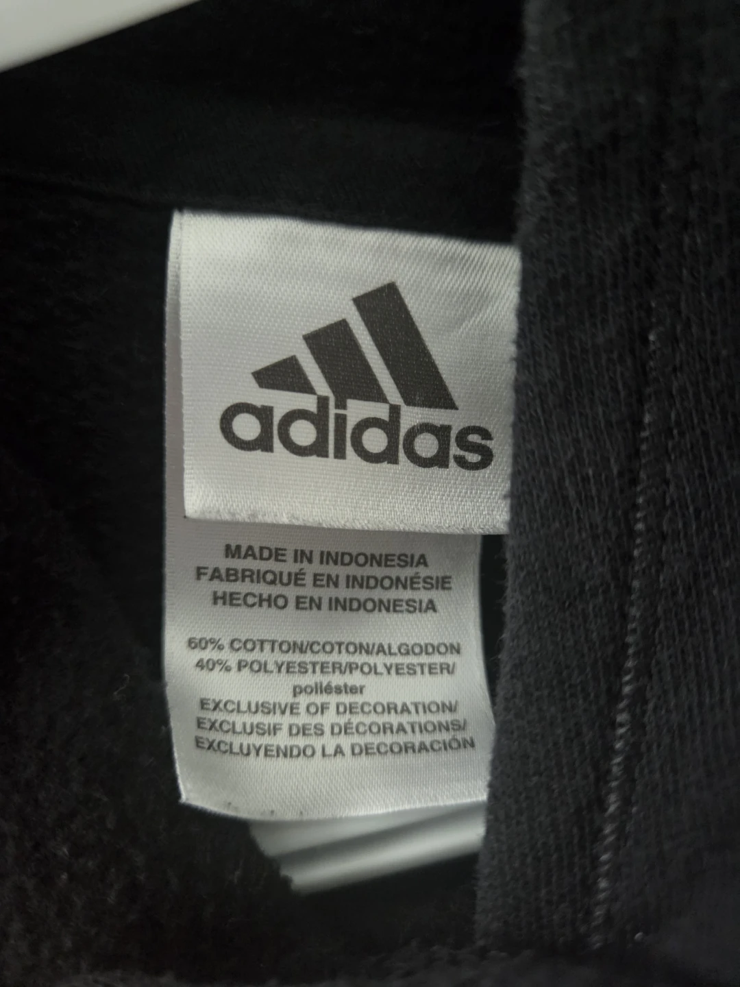 Girls Adidas Black Hoodie - Size L/G - photo 4