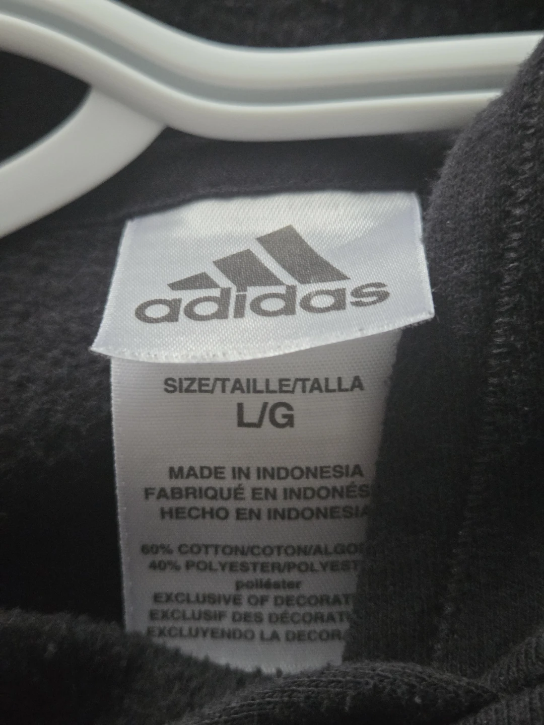 Girls Adidas Black Hoodie - Size L/G - photo 5