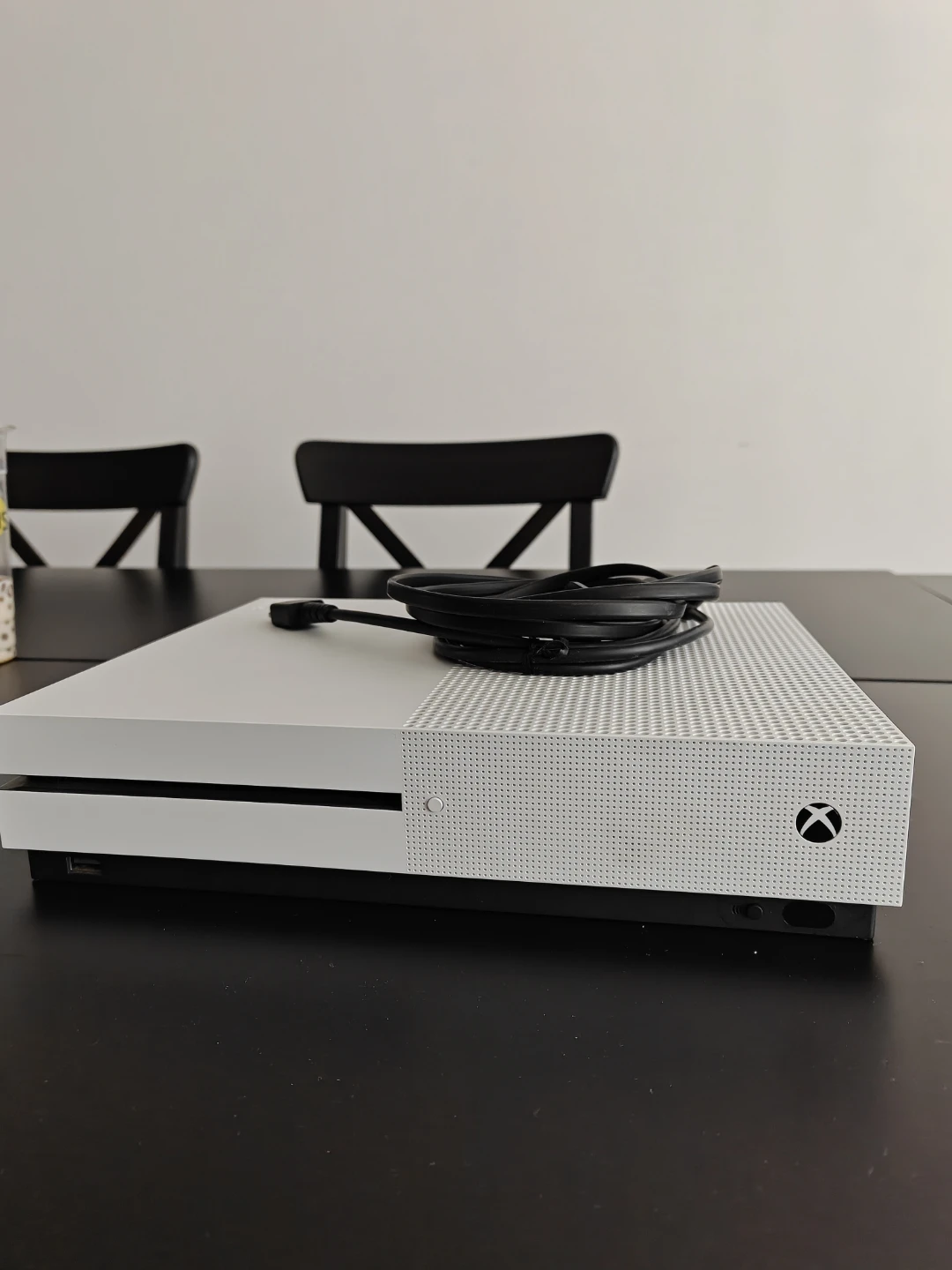 Xbox One S Console with dual controllers
