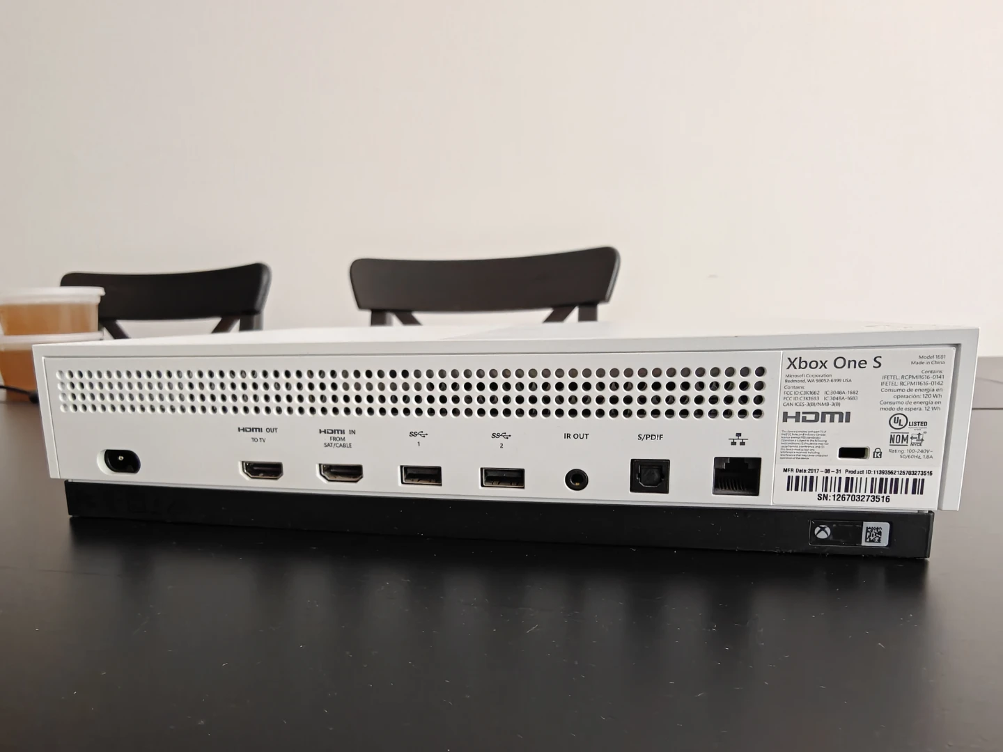 Xbox One S Console with dual controllers - photo 3