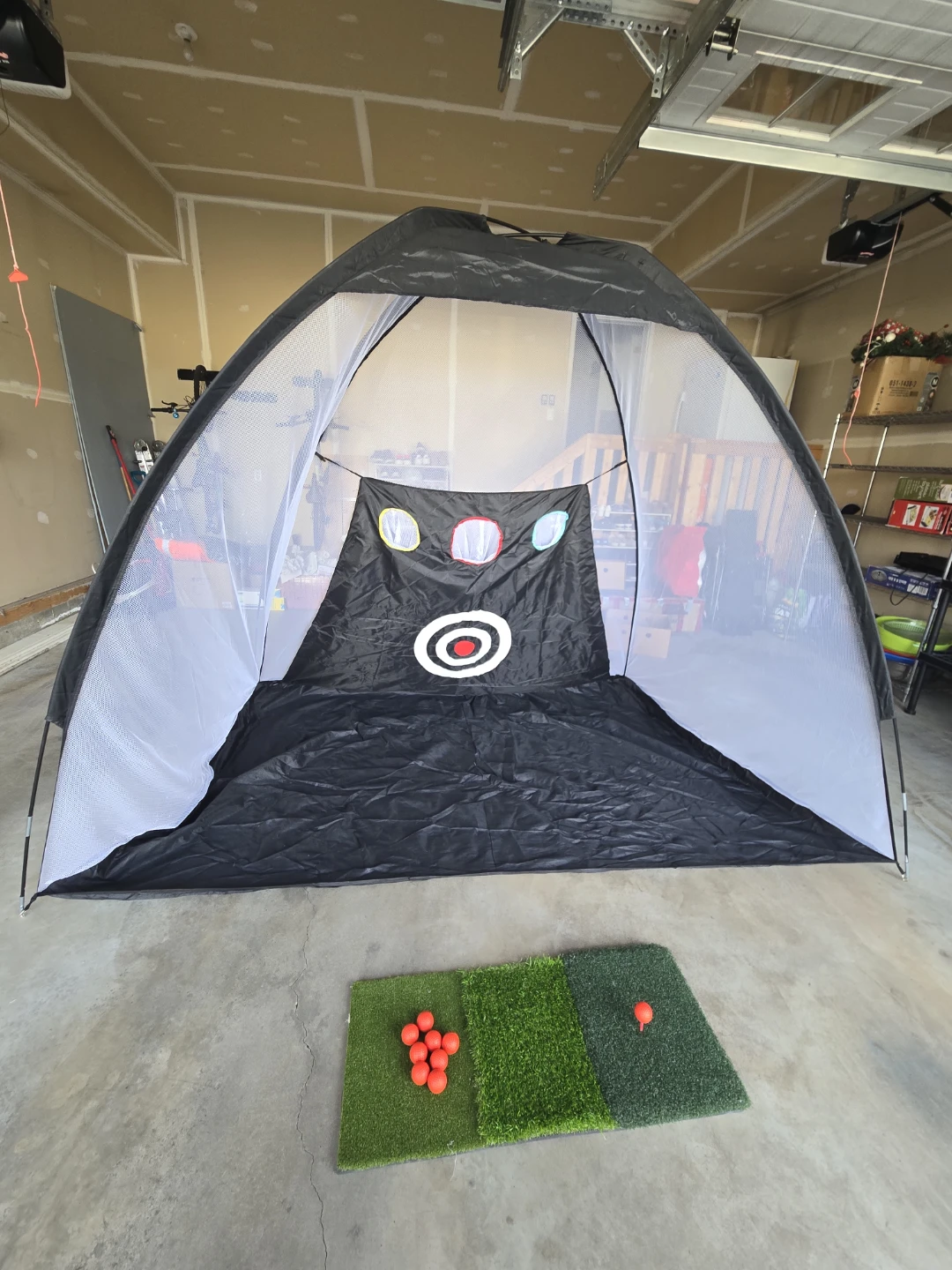 Golf Net with Mats and Balls