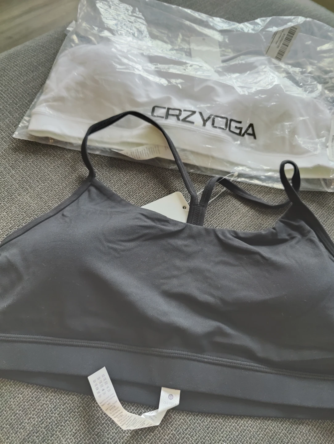 CRZ YOGA Sports Bras (Black & White) - photo 3