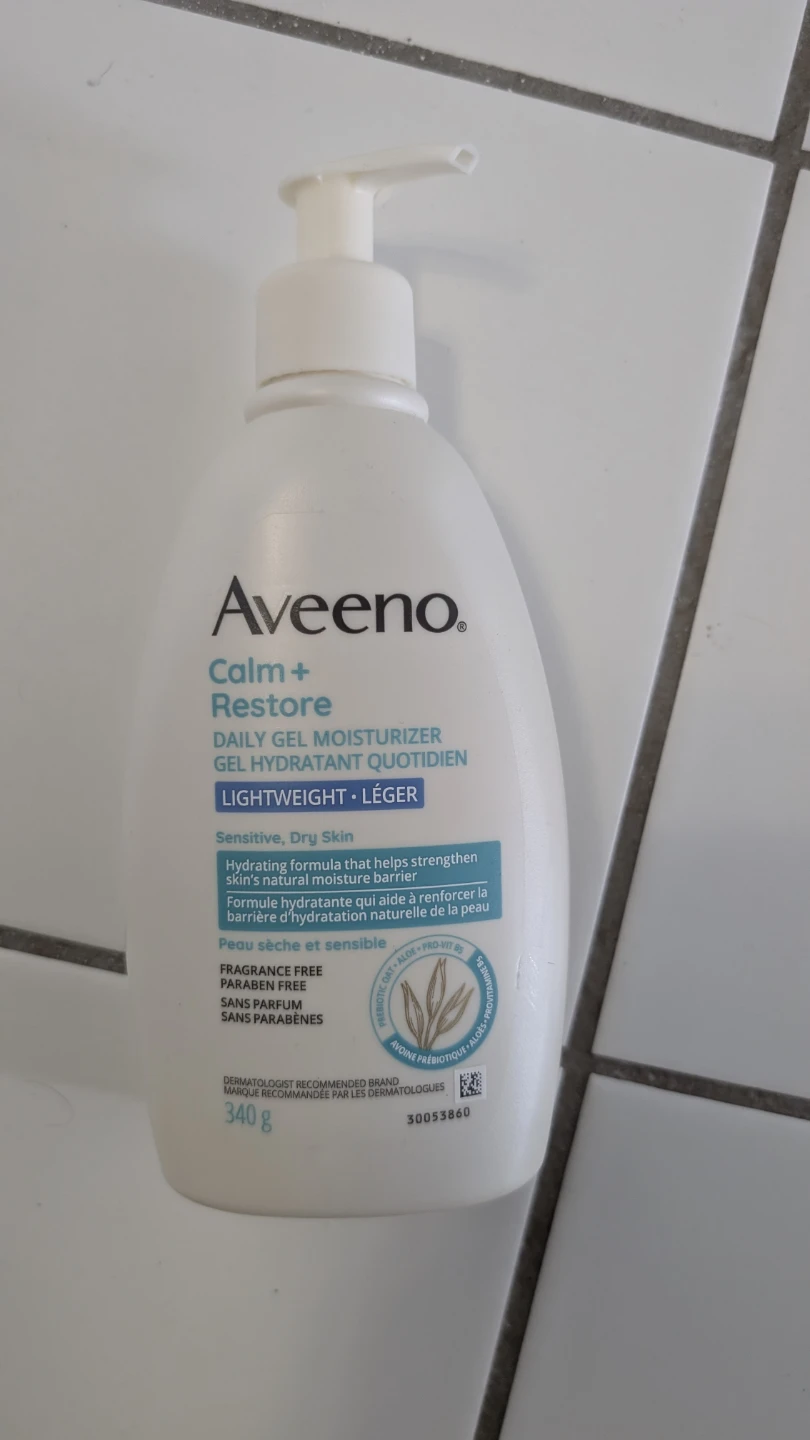 Aveeno Calm + Restore Daily Gel Moisturizer 340g