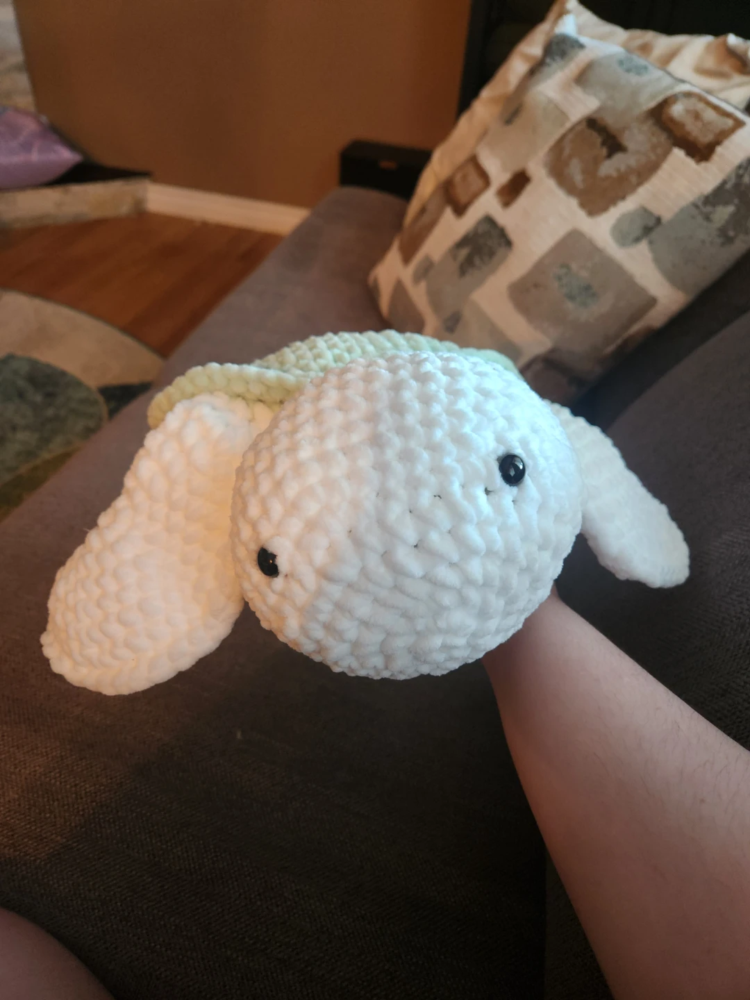 Crochet Jumbo Turtle