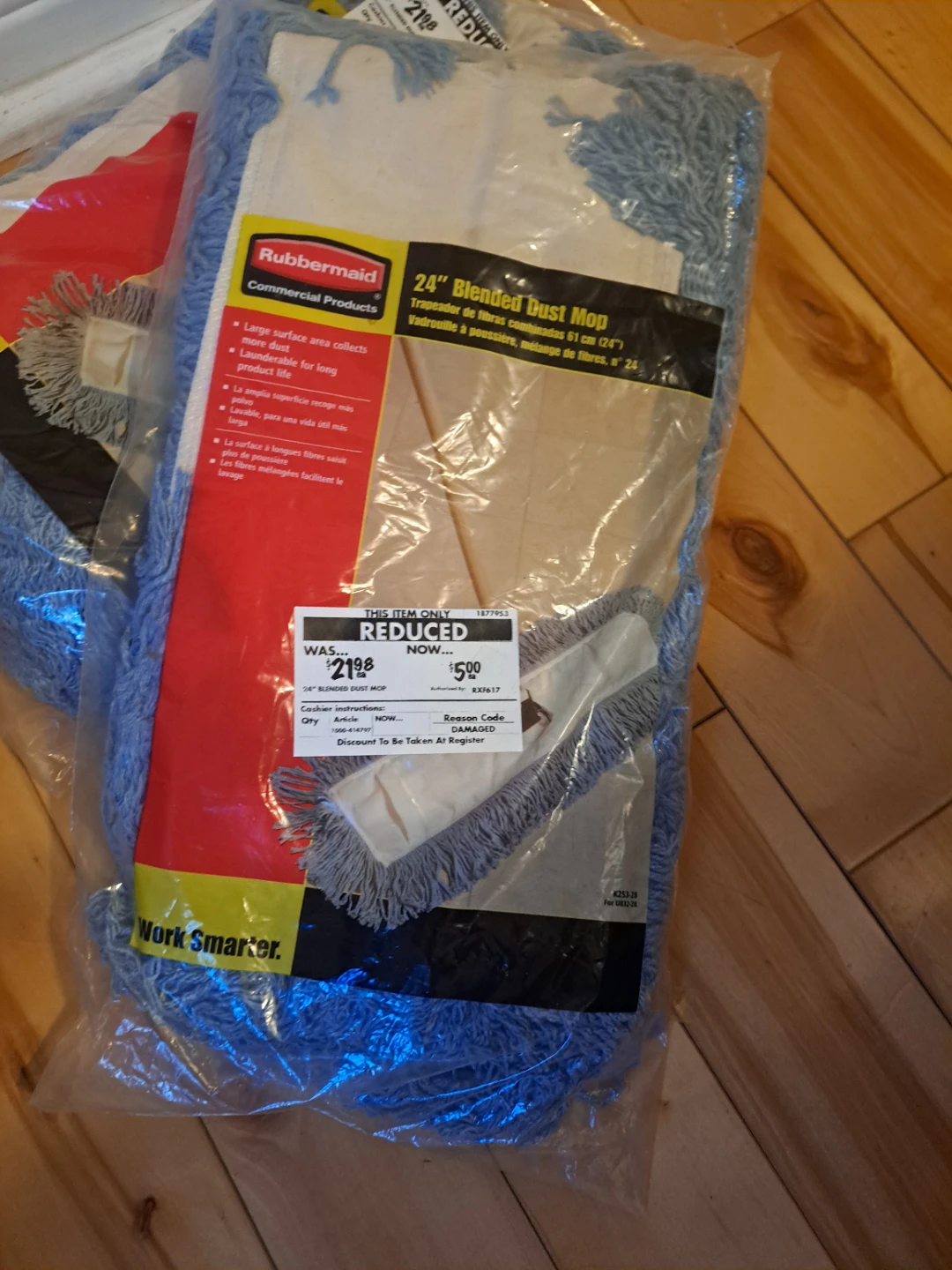 Rubbermaid 24" Blended Dust Mop