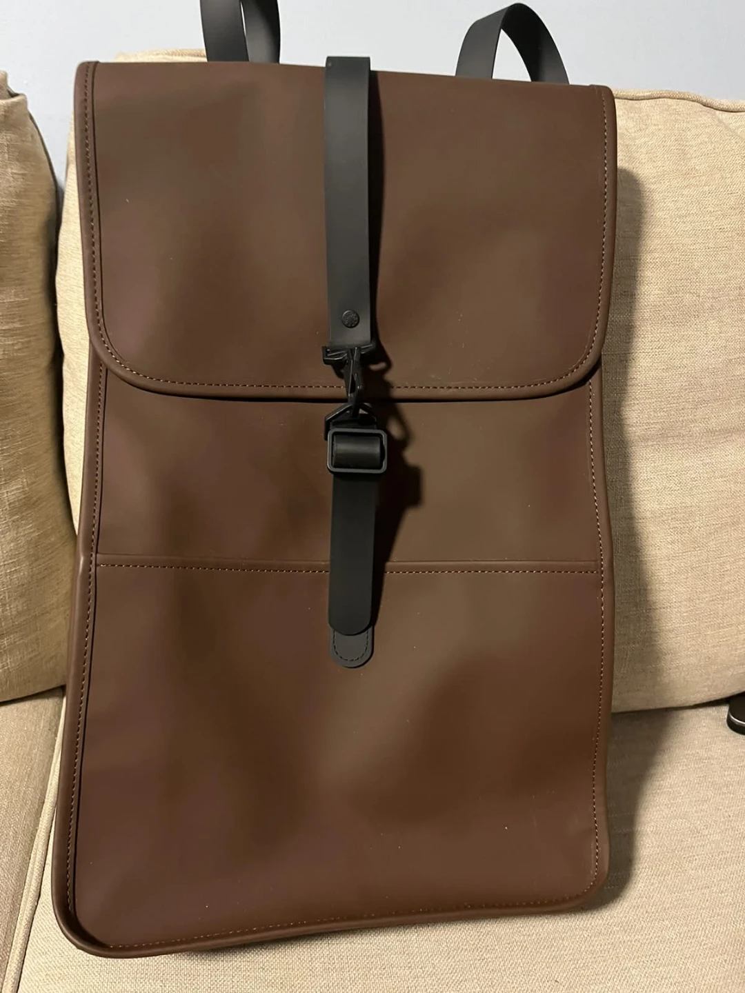 RAINS Backpack - Brown/Black