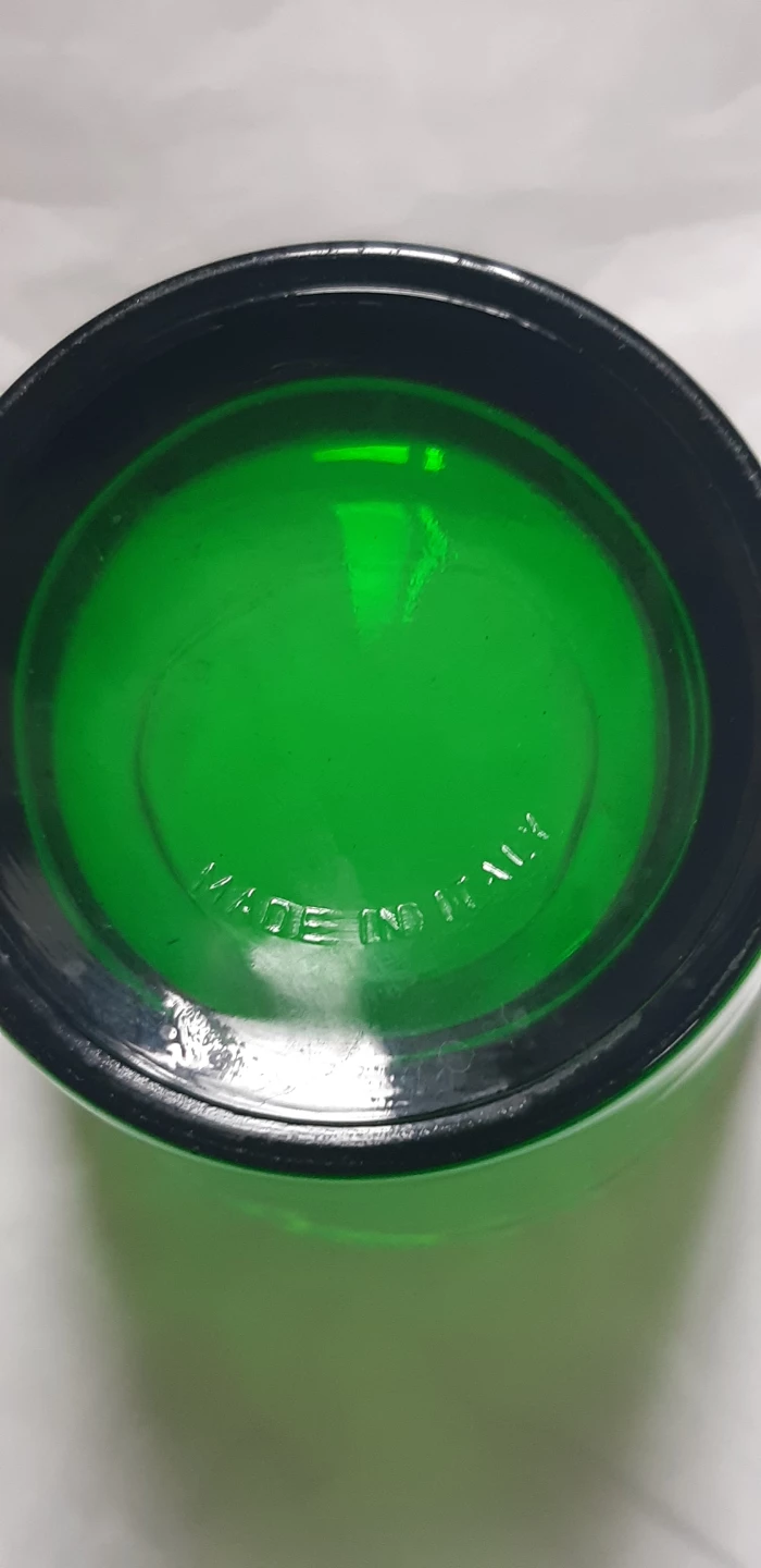 Italian Green Glass Tumblers - photo 3
