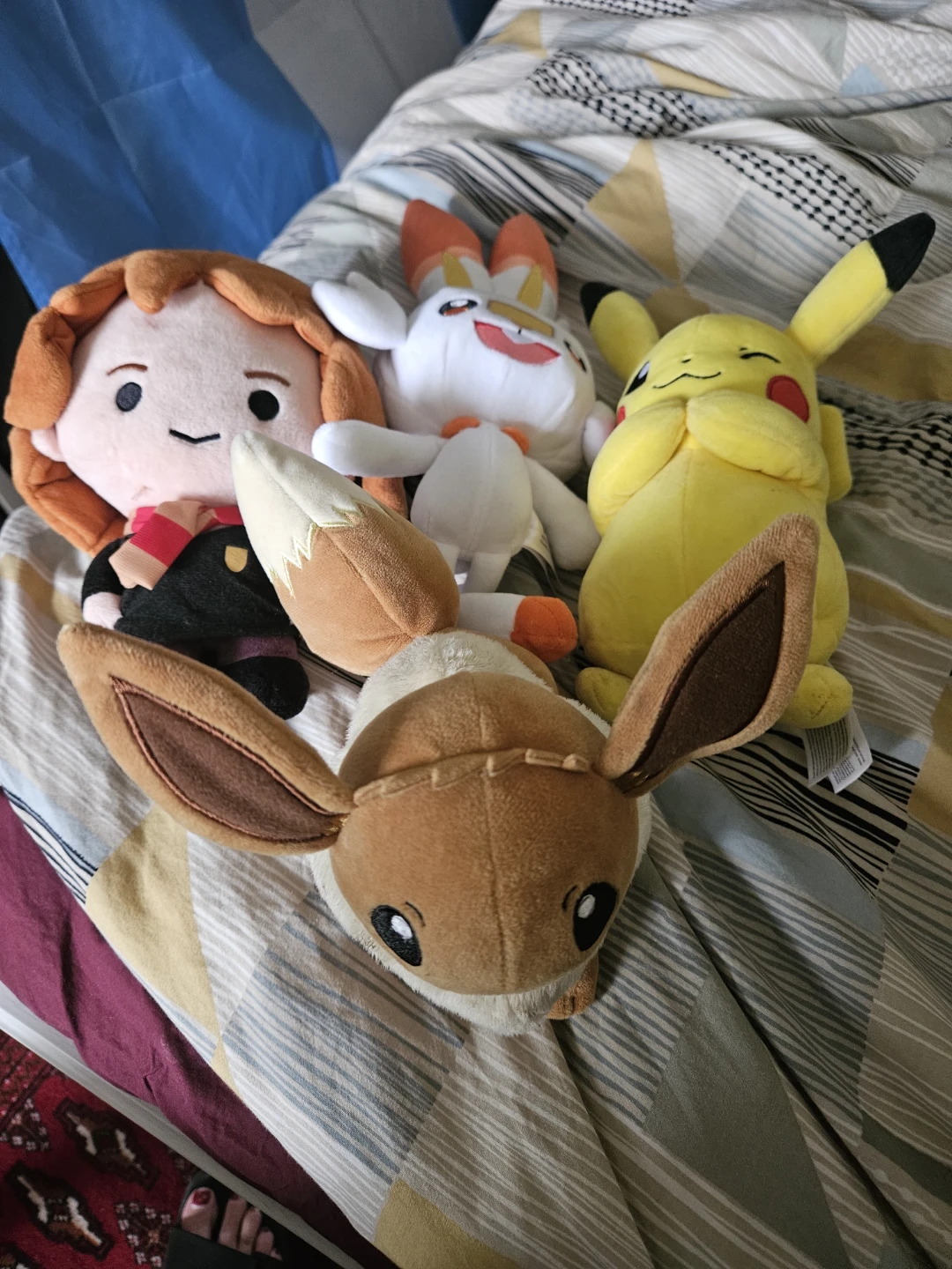 Pokemon and Harry Potter Plush Toys
