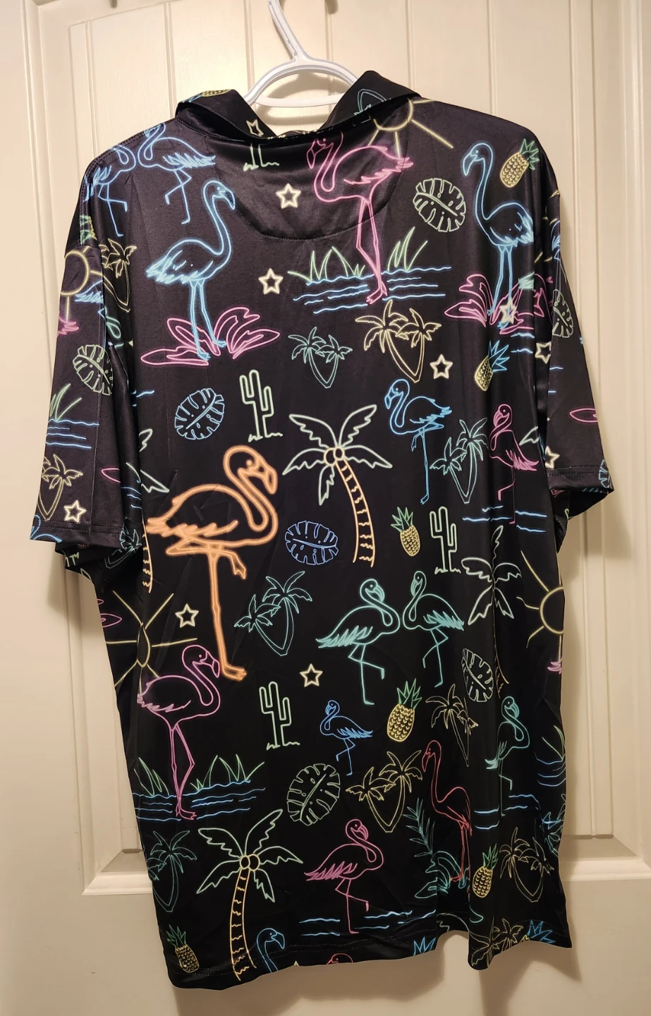 Urban Zone Performance Polo Shirt XL Flamingo Neon - photo 2