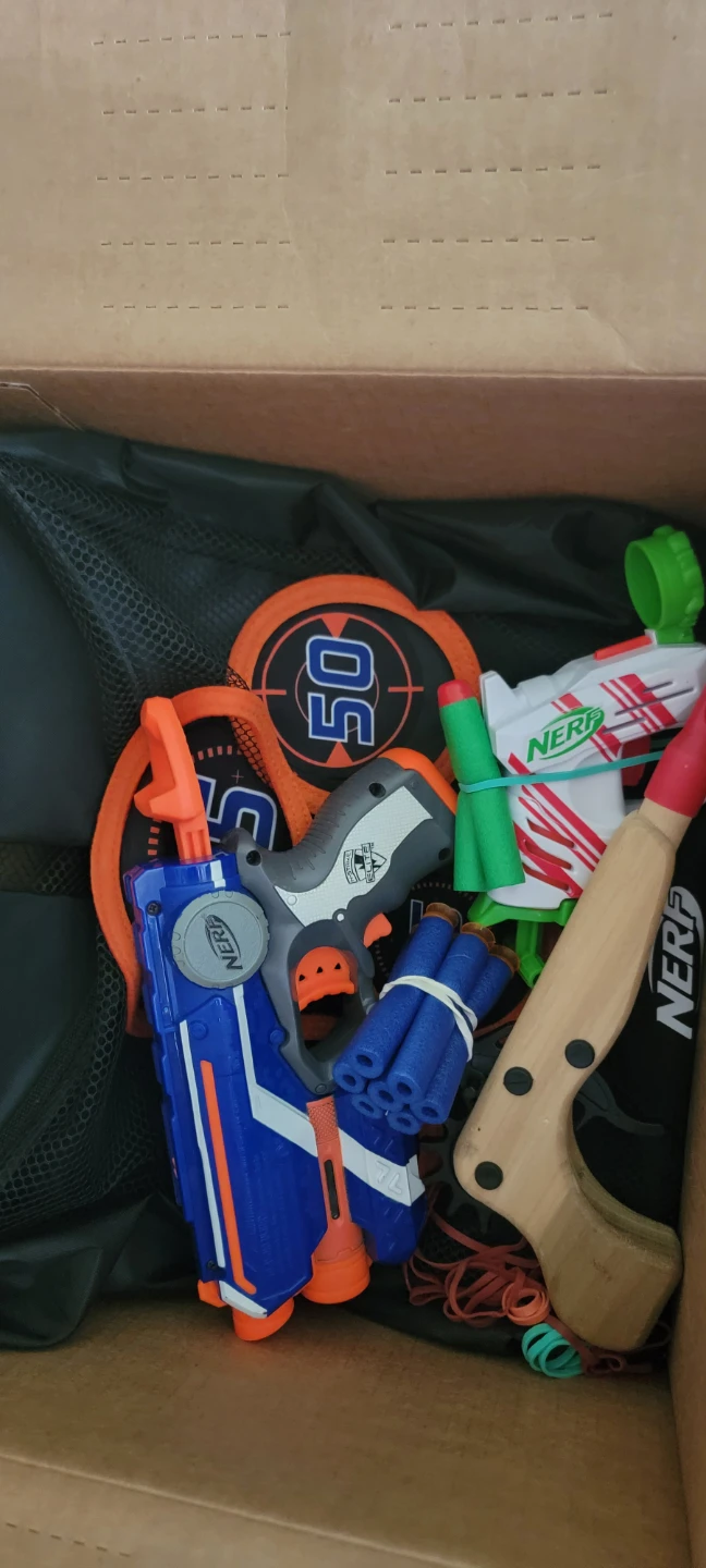 Nerf Blaster Bundle with Target