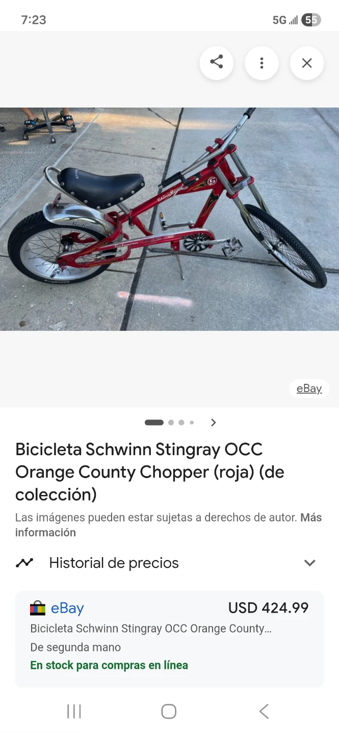 Bicycle schwinn Orange country choppers. - photo 2
