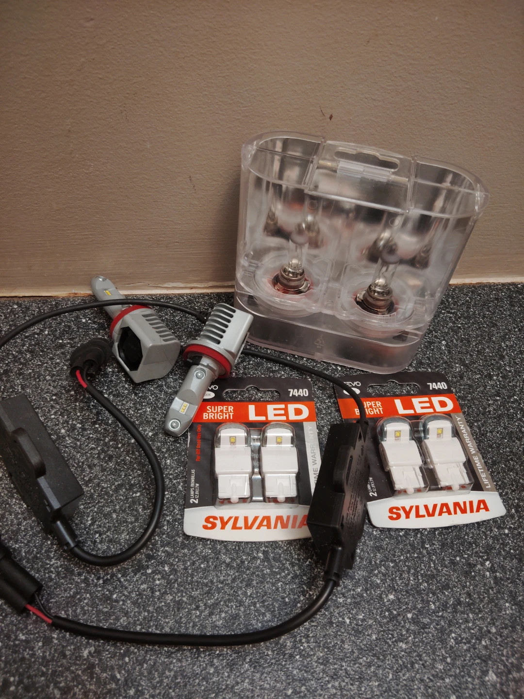 Sylvania ZEVO 7440 LED and Halogen Bulbs