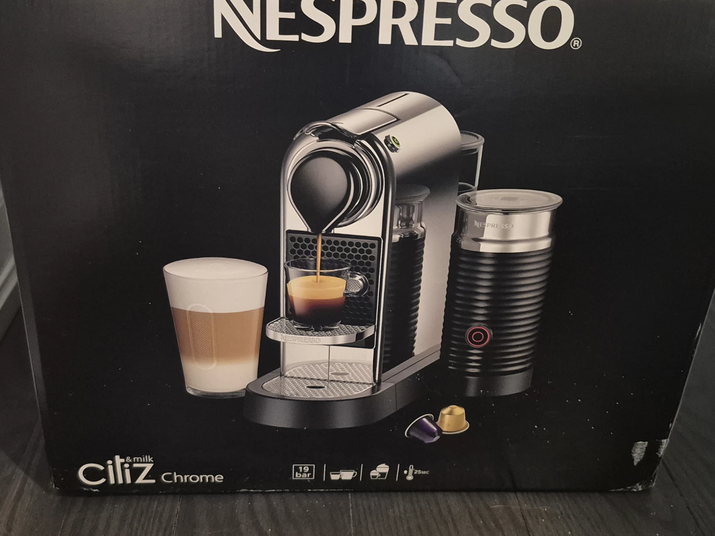 Nespresso Citiz & Milk Espresso Machine with Aeroccino