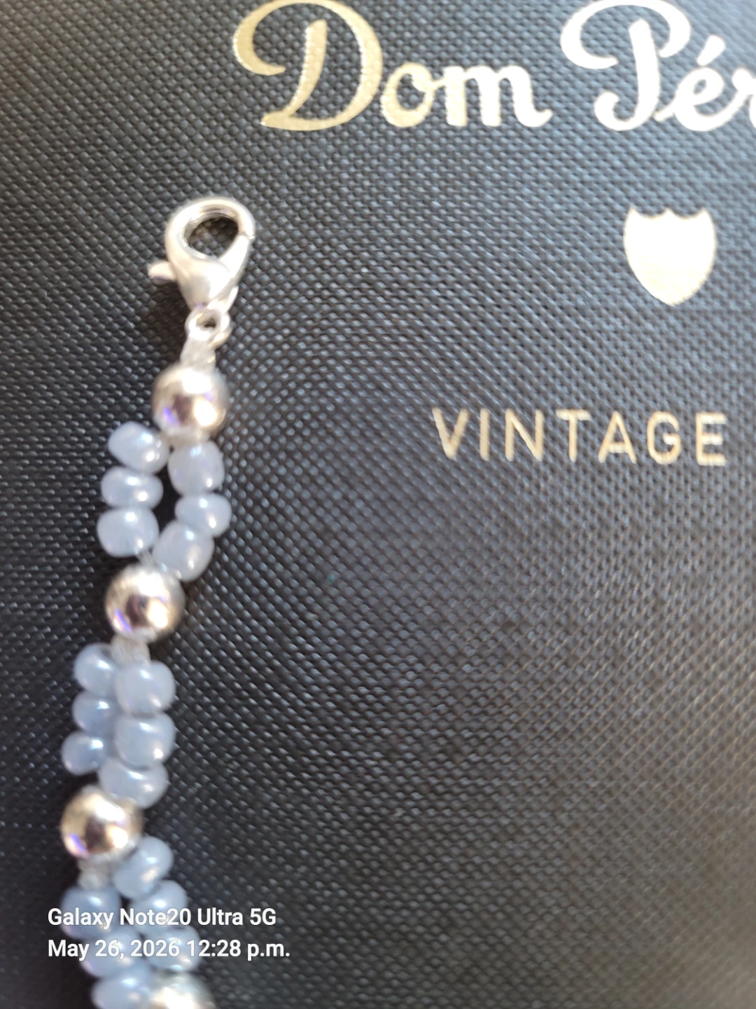 Beaded Bracelet with 'I Fucking Love You' Charm - photo 2