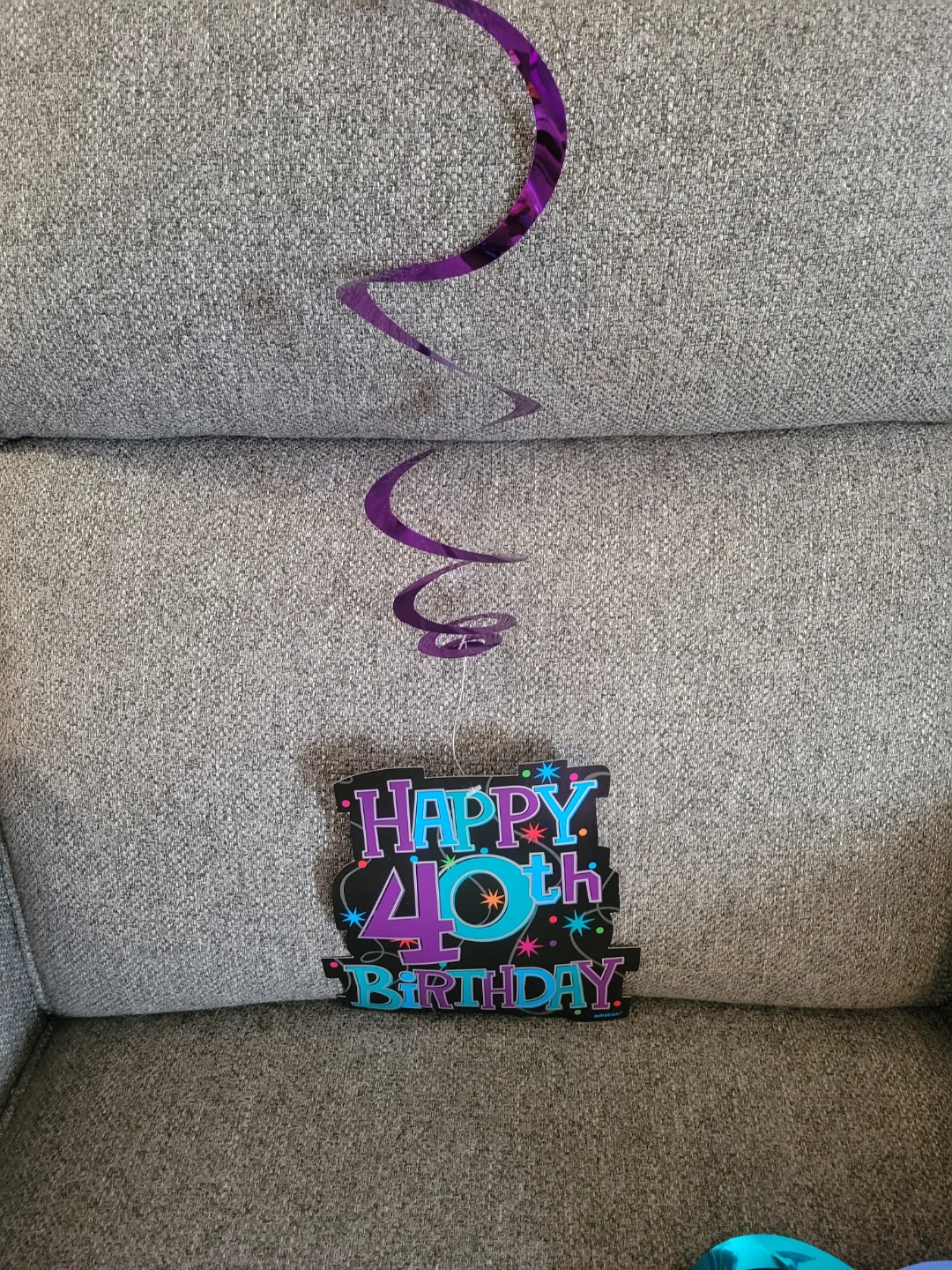 40th Bday Party Decor (All for $5) - photo 2