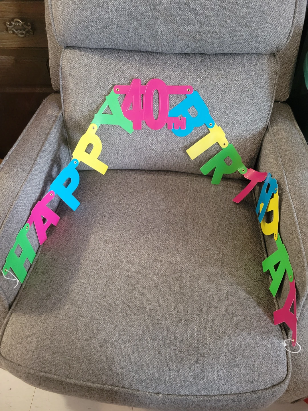 40th Bday Party Decor (All for $5) - photo 4