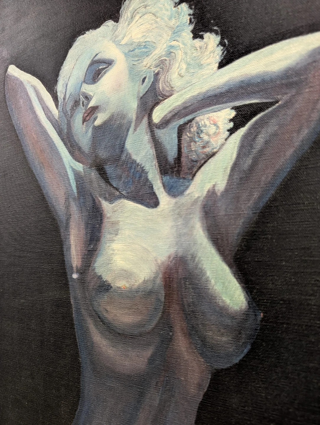 Vintage Art Painting Woman in Nude by CZ Pearlman, 1940 - photo 2