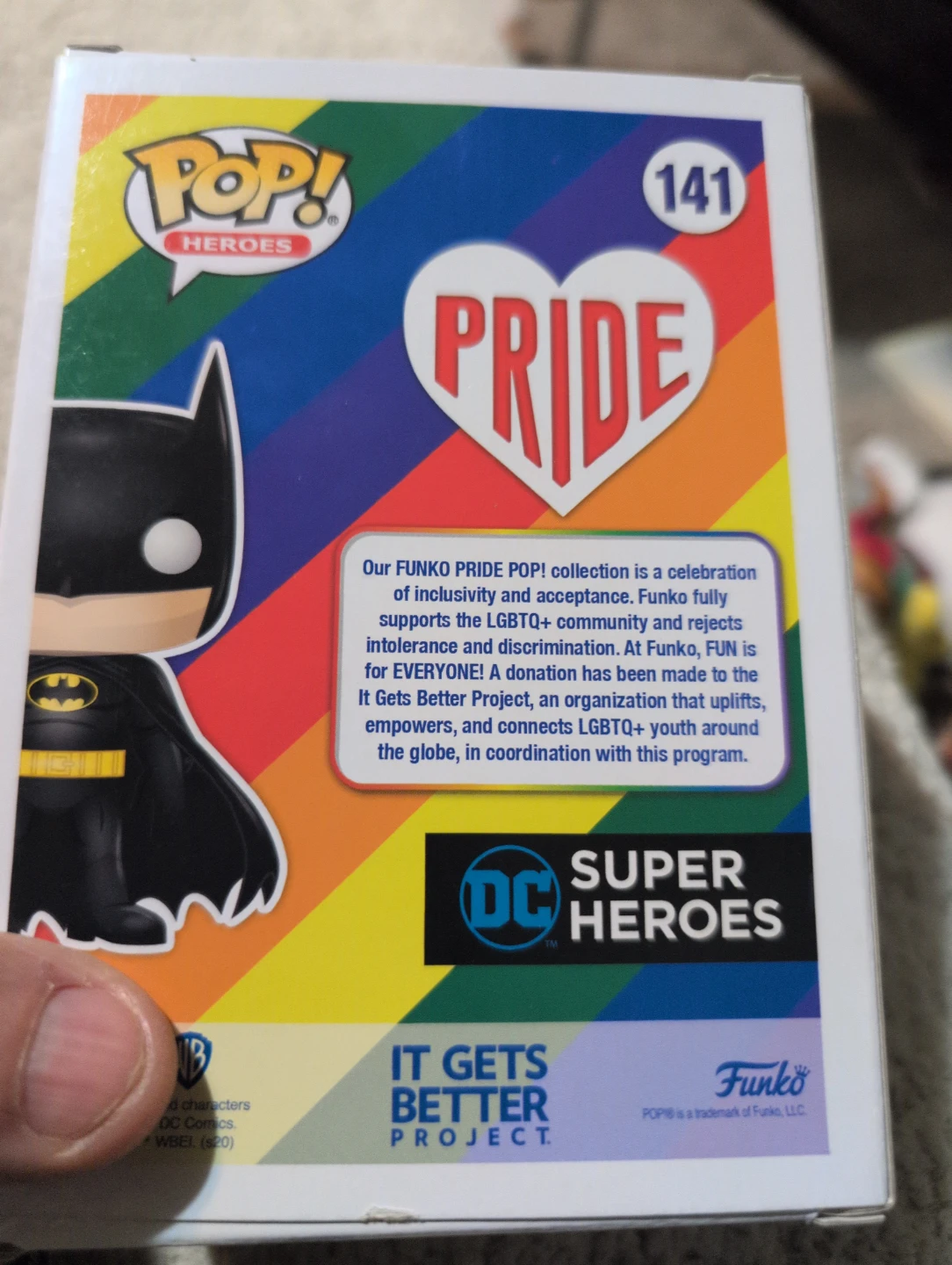 Funko Pop! Pride Batman #141 - photo 2