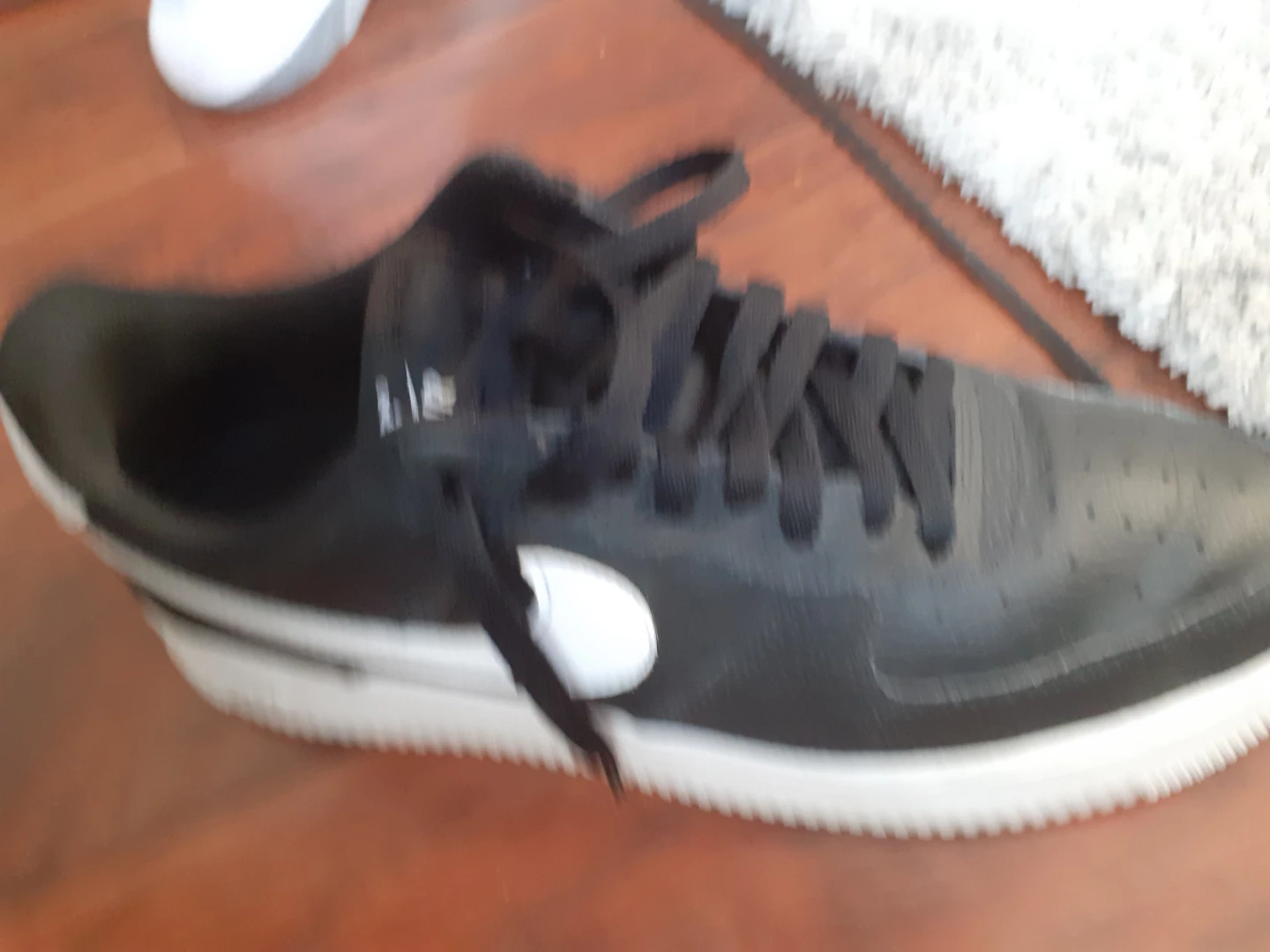Nike Air Force 1 Black Sneakers - photo 2