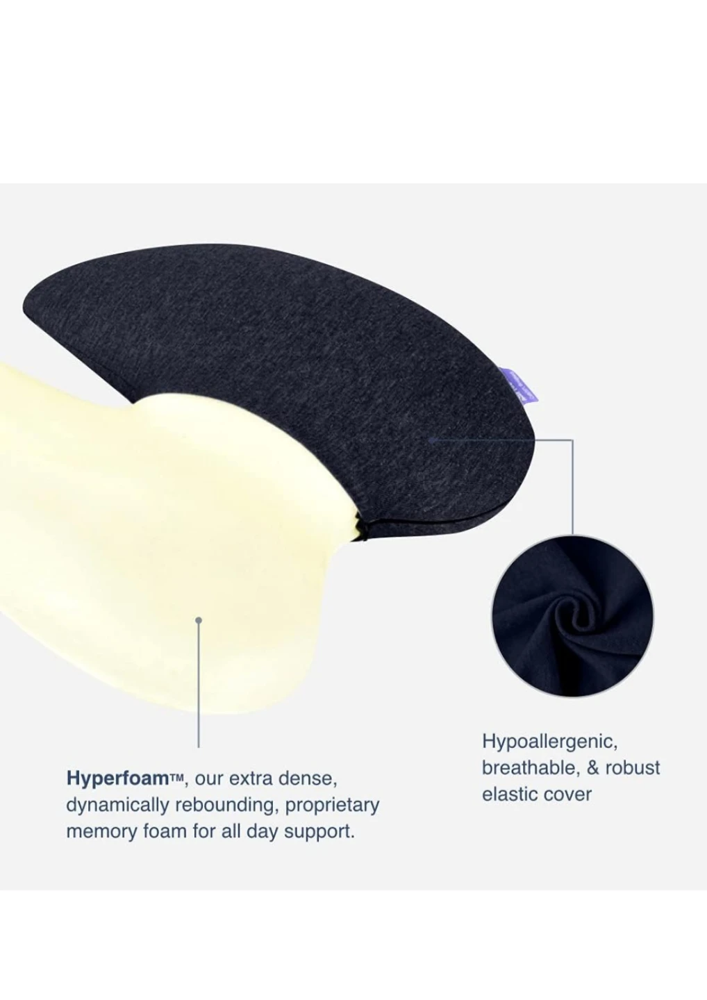Black Lumbar Support Pillow - photo 4
