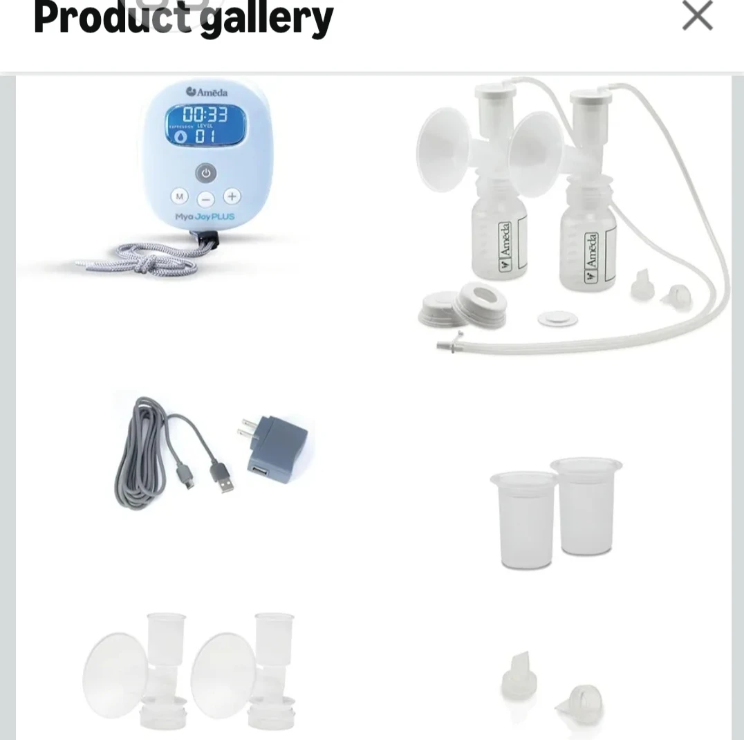 Ameda Mya Joy Plus Double Electric Breast Pump - photo 2