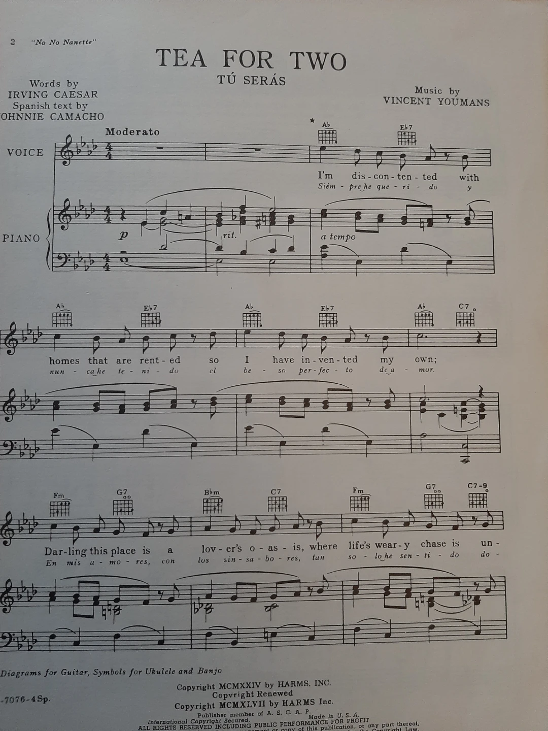 Song Folio - Another 34 Hit Parade Extras - photo 4