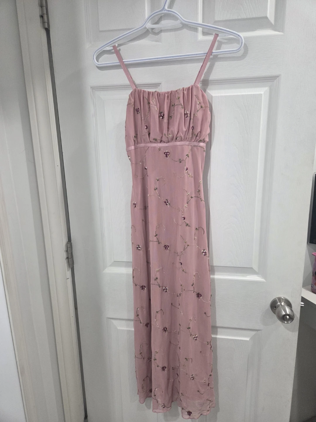 Pink Midi Dress