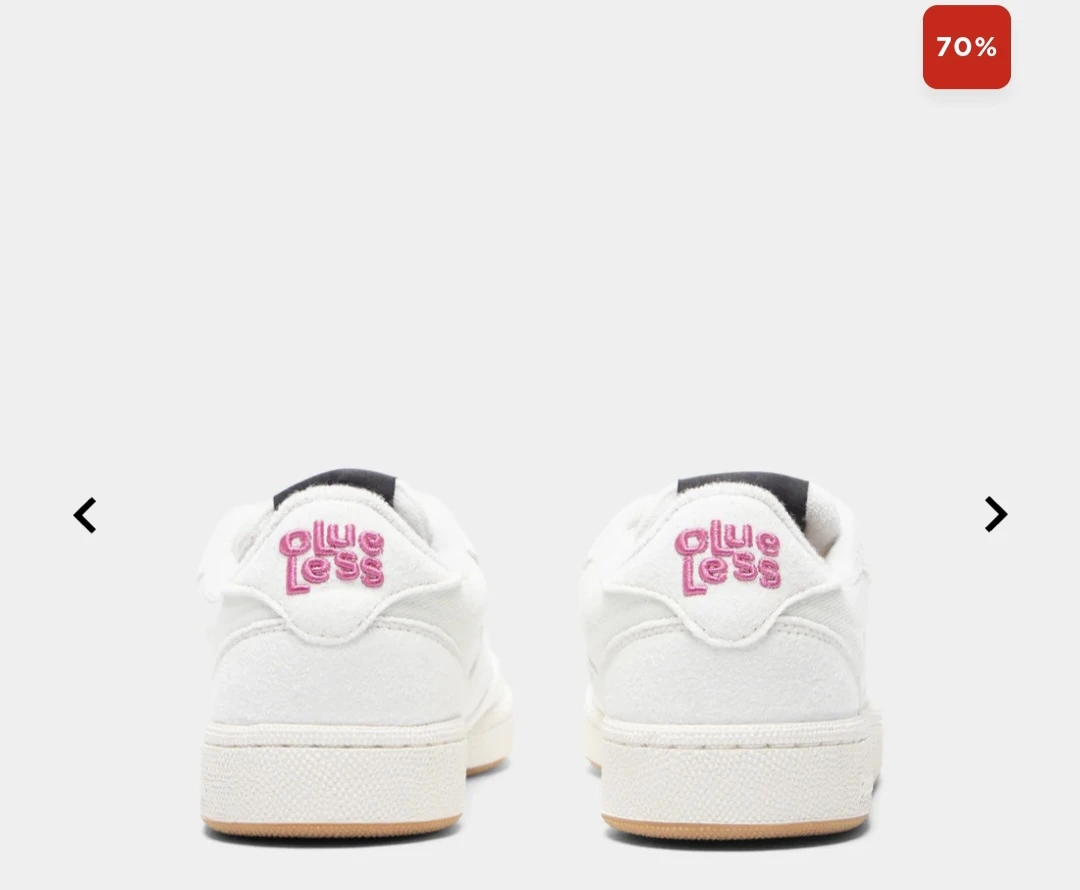 Reebok Women's Club C 85 / Clueless Plaids Sneakers - White - photo 3