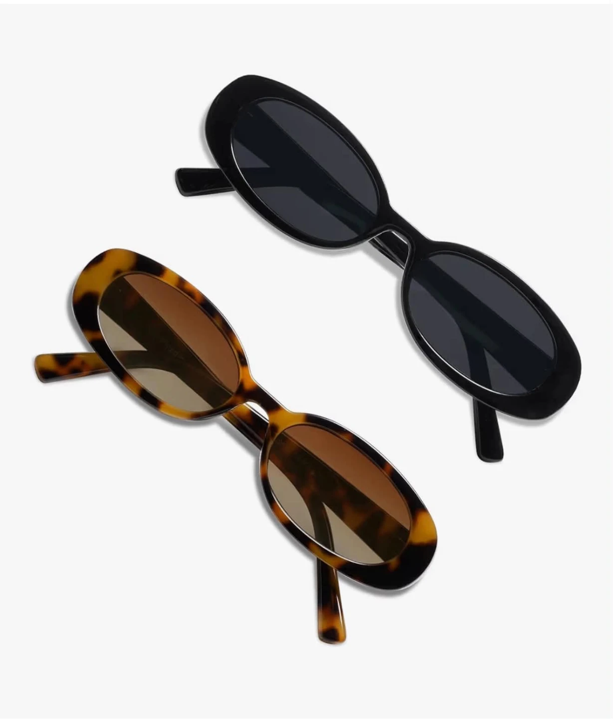 Retro Oval Sunglasses
