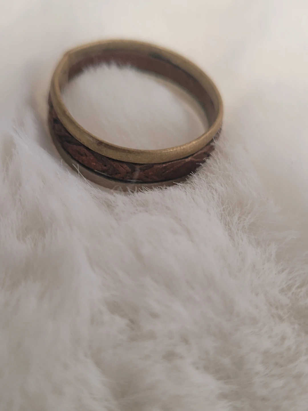 Gold/Bronze/Silver Copper Ring (FREE WITH LISTED ITEM PURCHASE) - photo 2