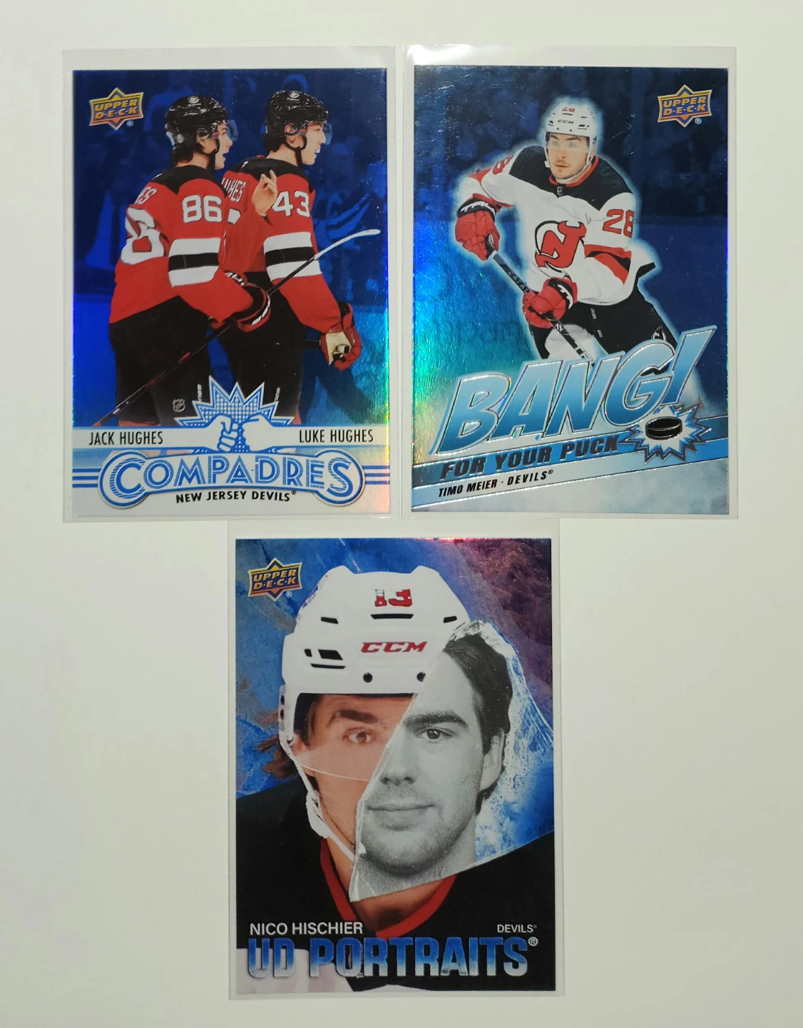 Pick Up x3 New Jersey Devils Hockey Cards